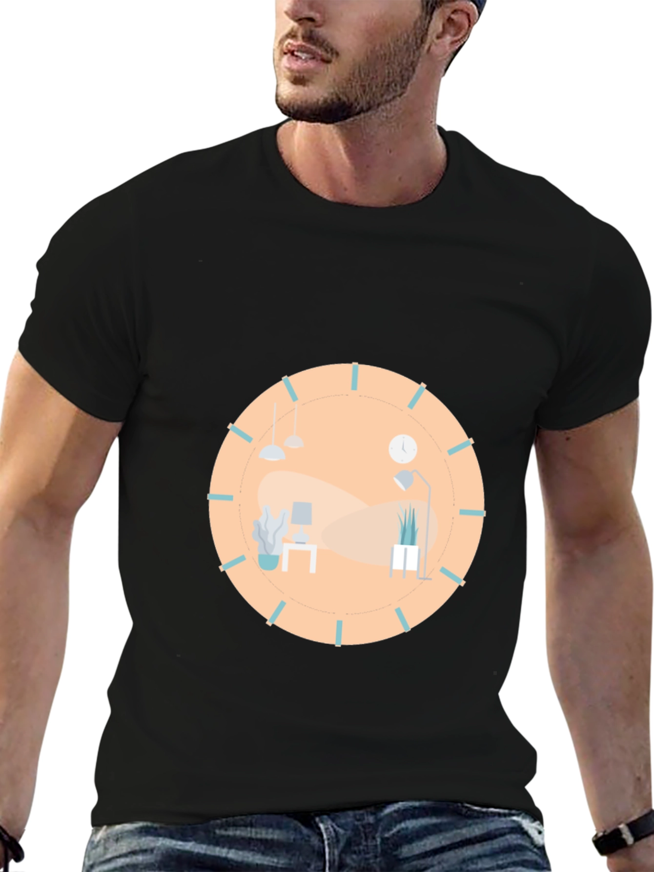 Modern Office T-Shirt - Unique Stylish Design