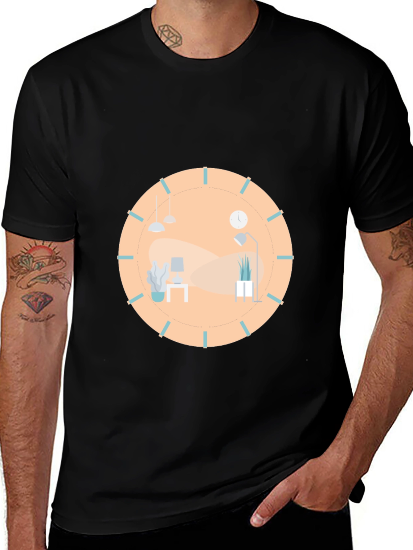 Modern Office T-Shirt - Unique Stylish Design
