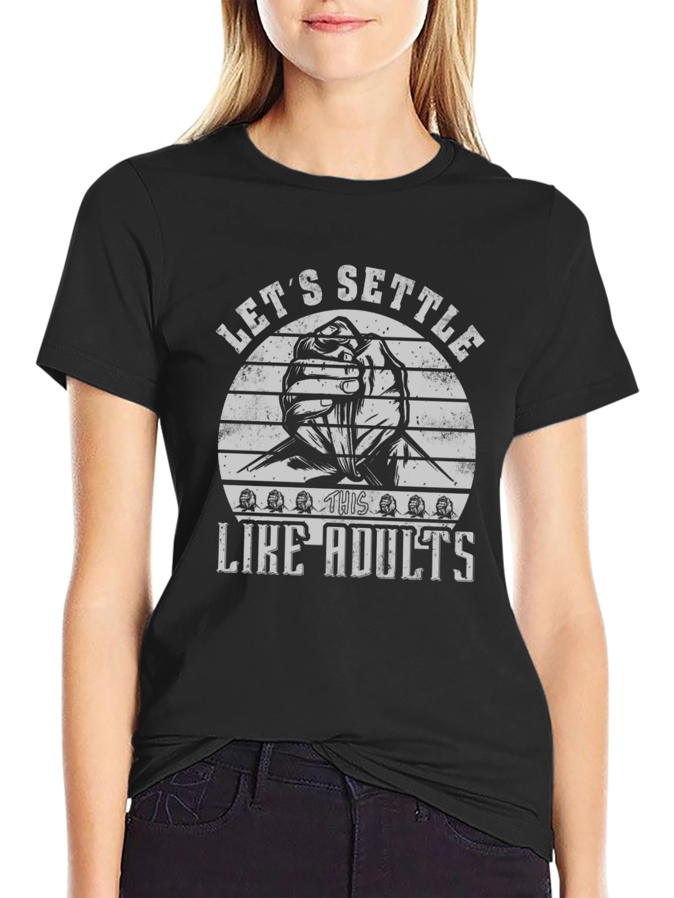 Lets Settle This Like Adults T-Shirt