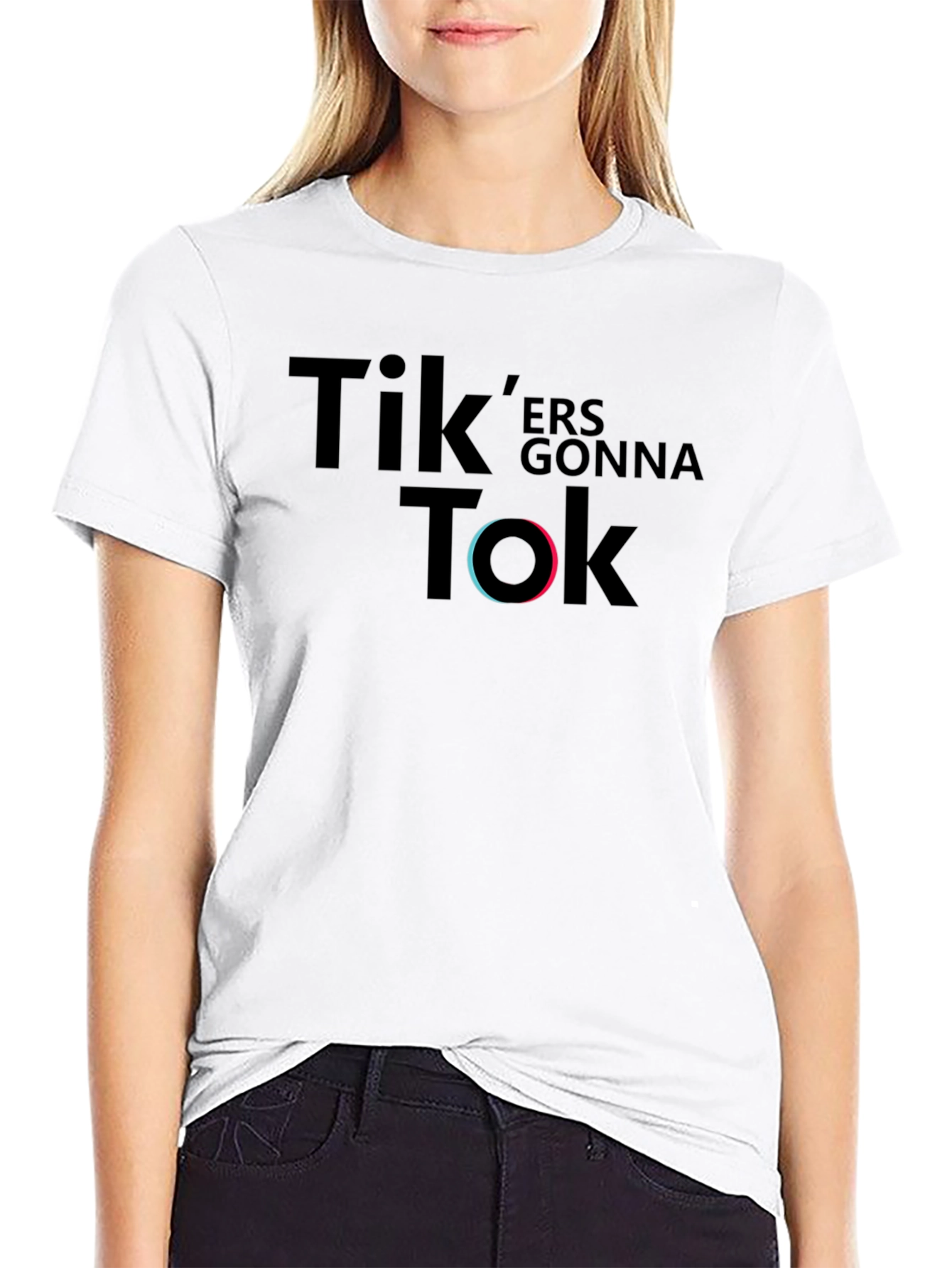 TikTok Inspired Graphic T-Shirt - Tikers Gonna Tok