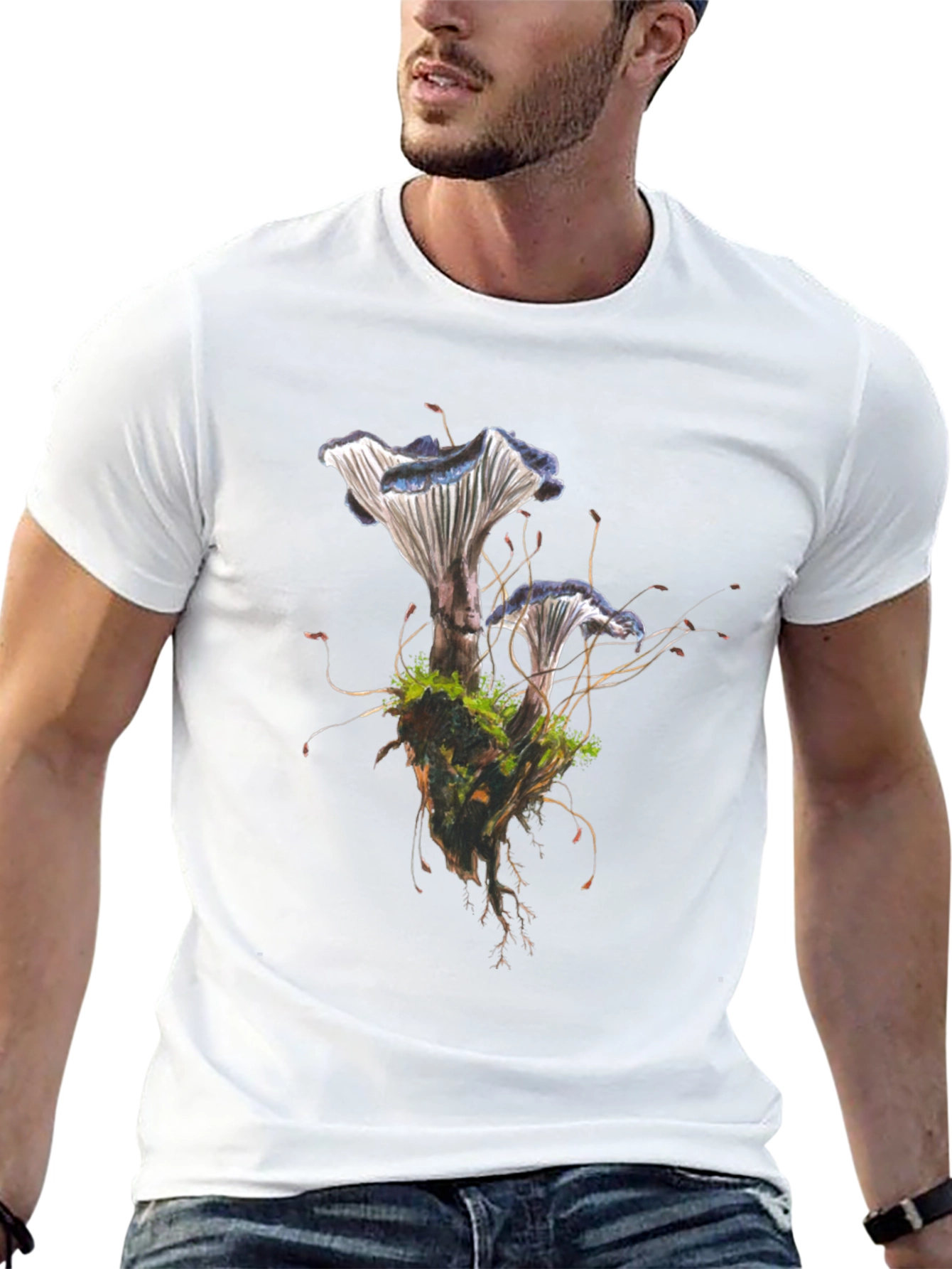 Mushroom T-Shirt: Unique Fungi Design