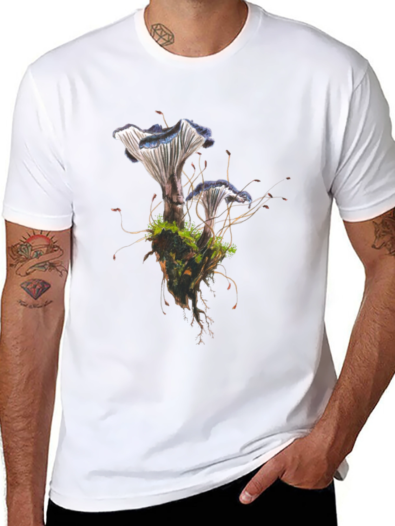 Mushroom T-Shirt: Unique Fungi Design