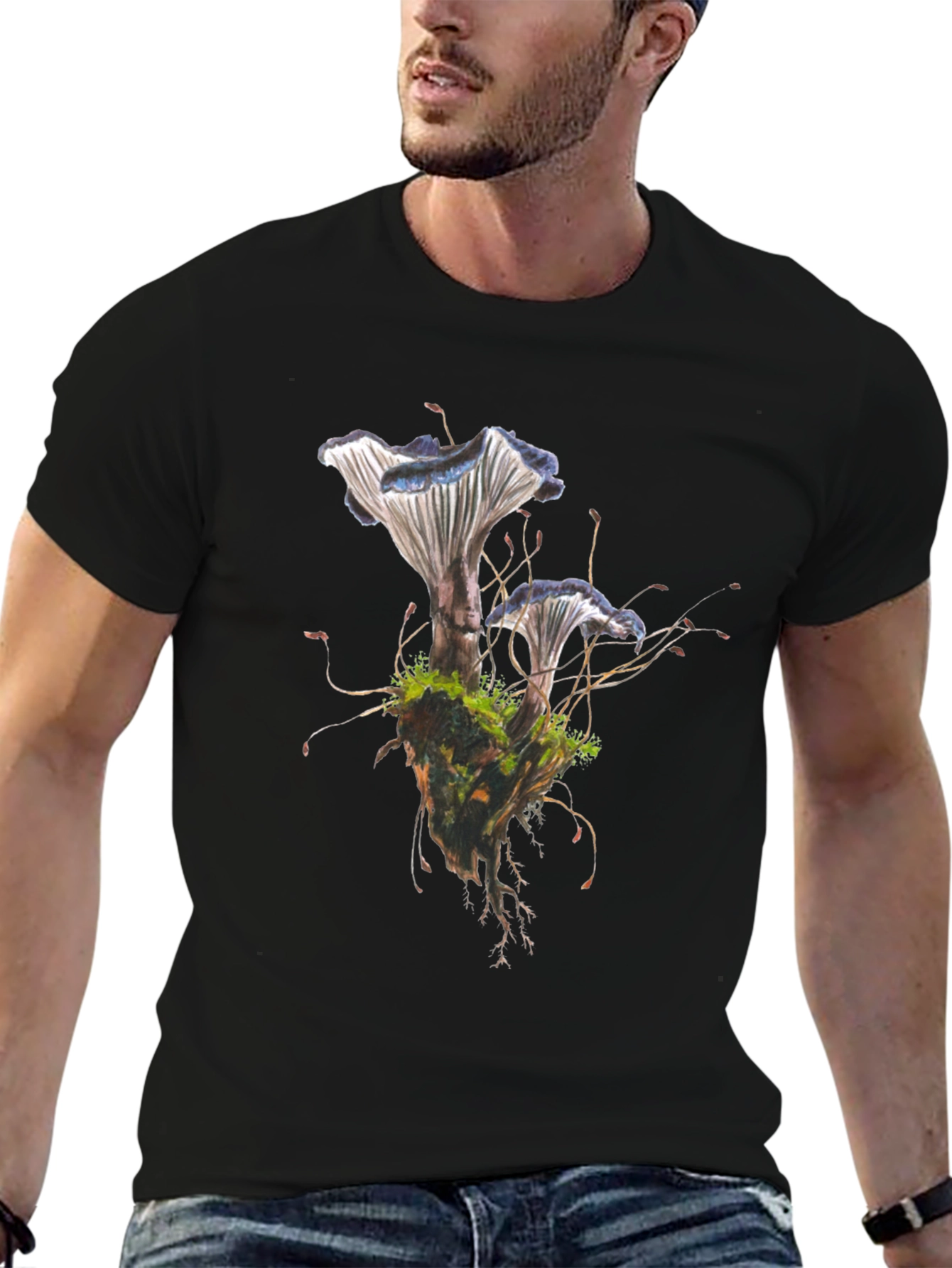 Mushroom T-Shirt: Unique Fungi Design