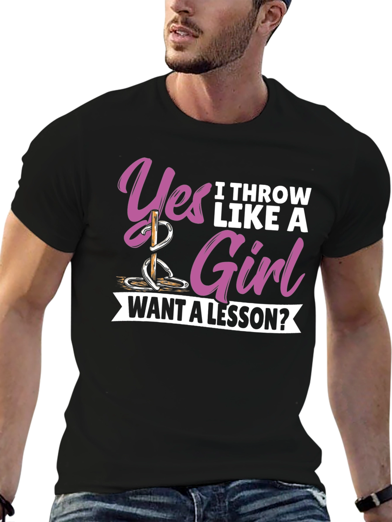 Yes I Throw Like A Girl T-Shirt