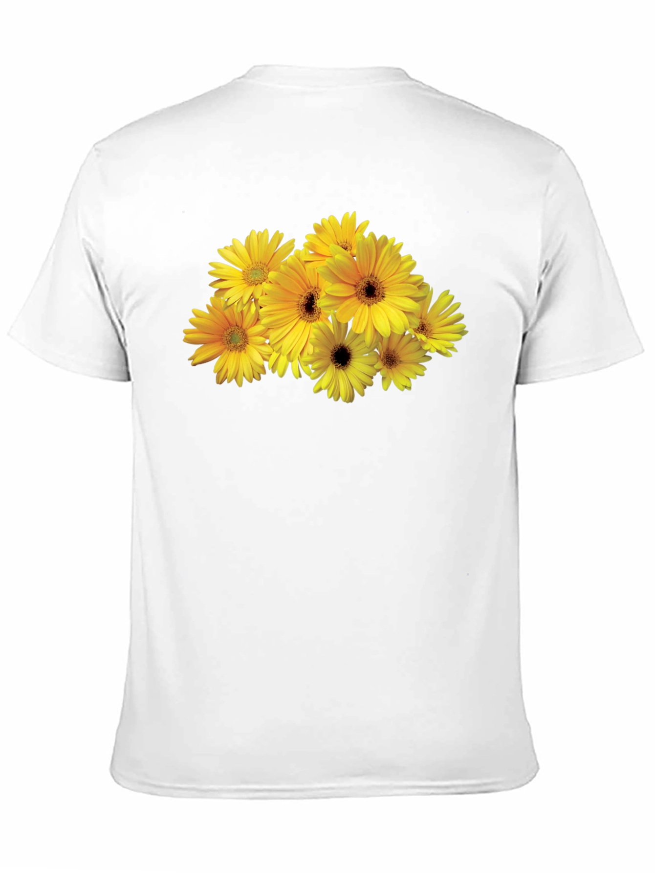 Floral Graphic Tee - Black Unisex Fit