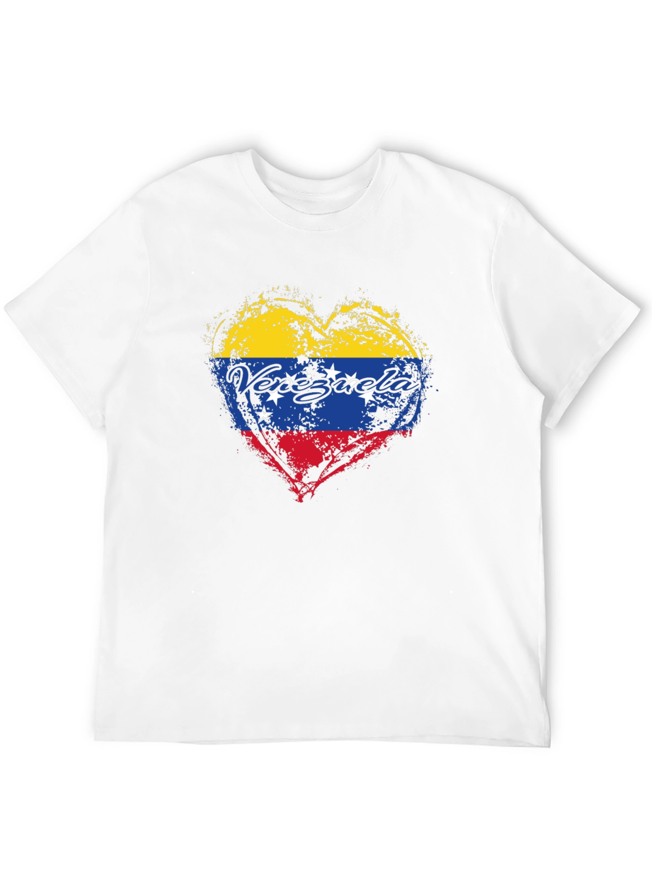 Venezuela Flag Heart T-Shirt