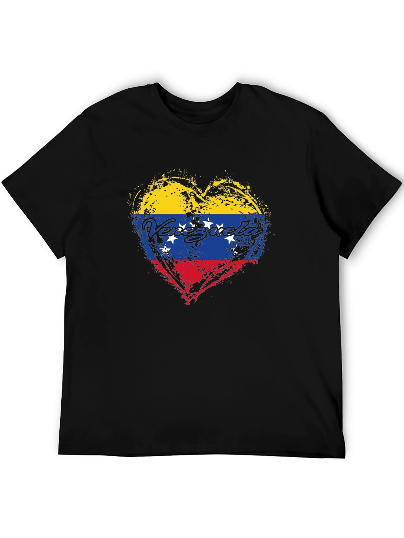 Venezuela Flag Heart T-Shirt