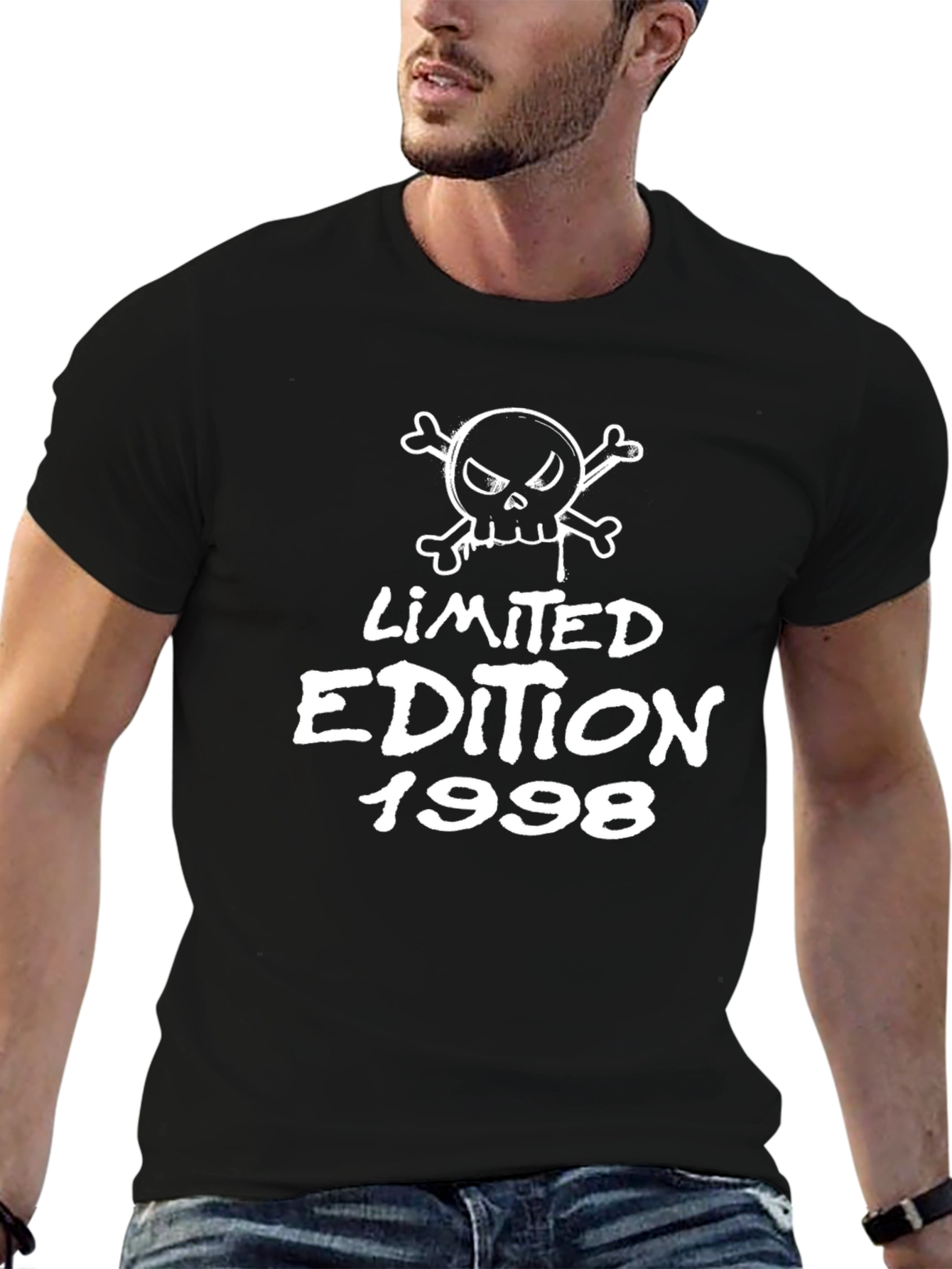 Limited Edition 1998 Skull Graphic T-Shirt