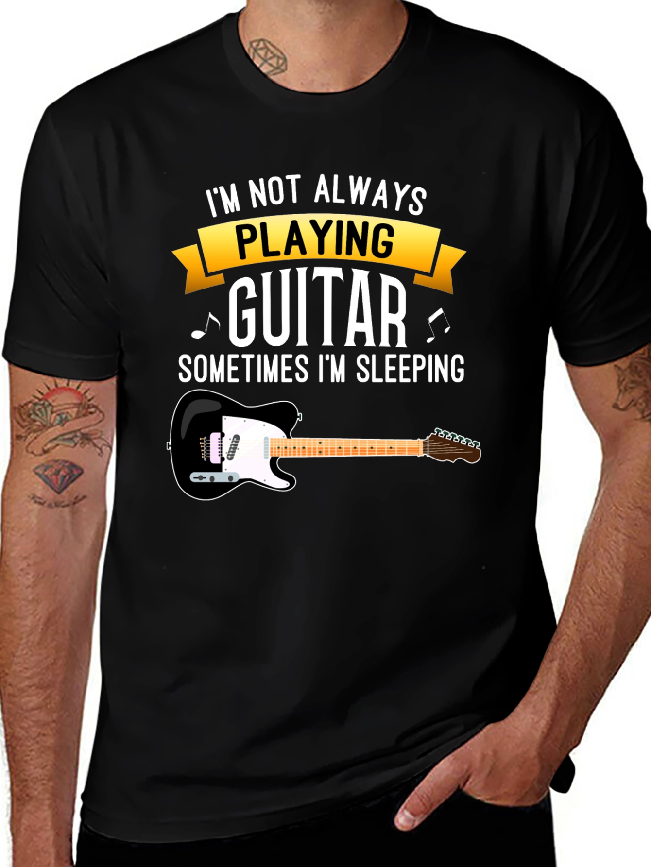 Guitar Player T-Shirt - Funny Musician Gift