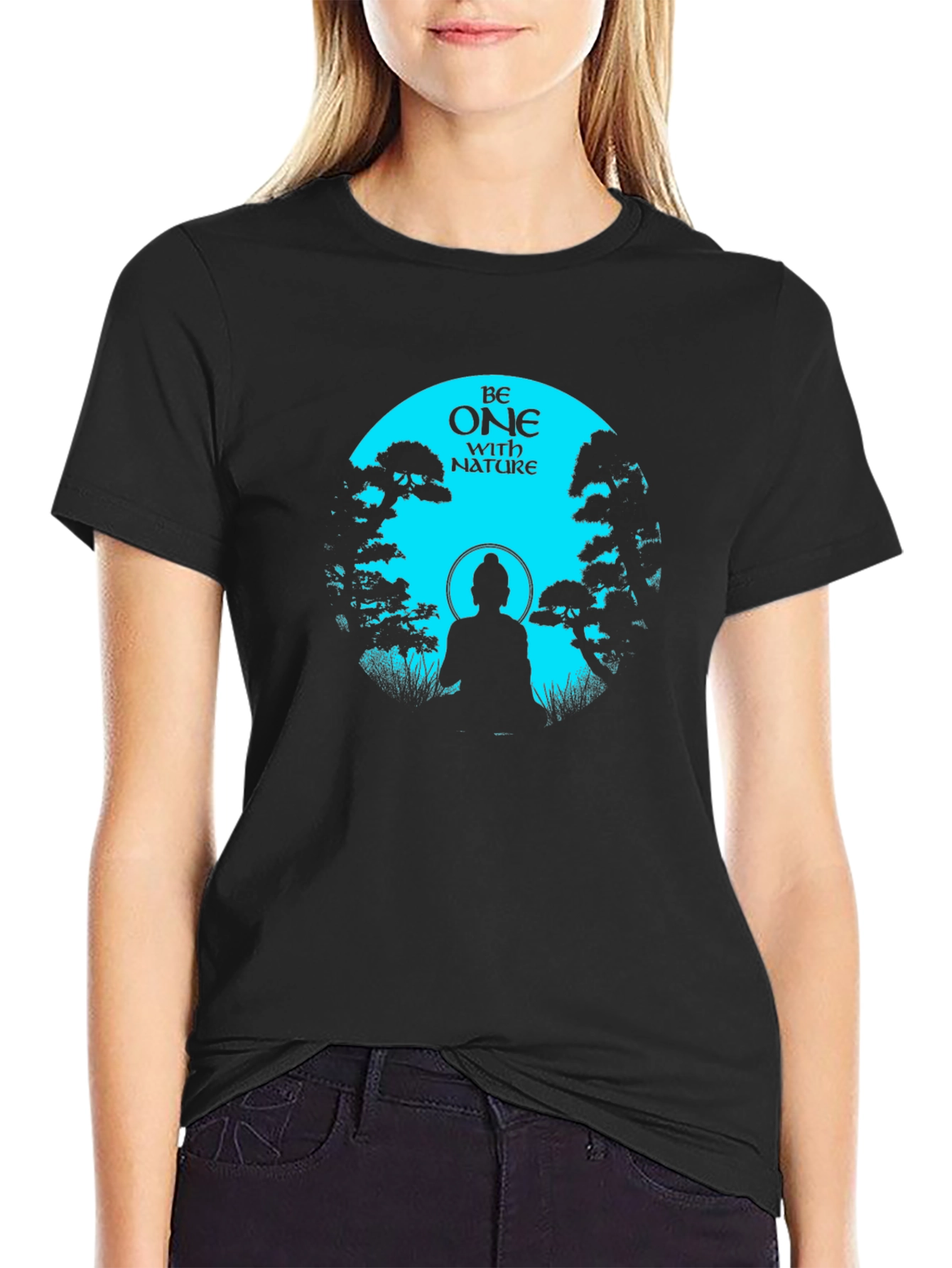 Be One With Nature Graphic T-Shirt