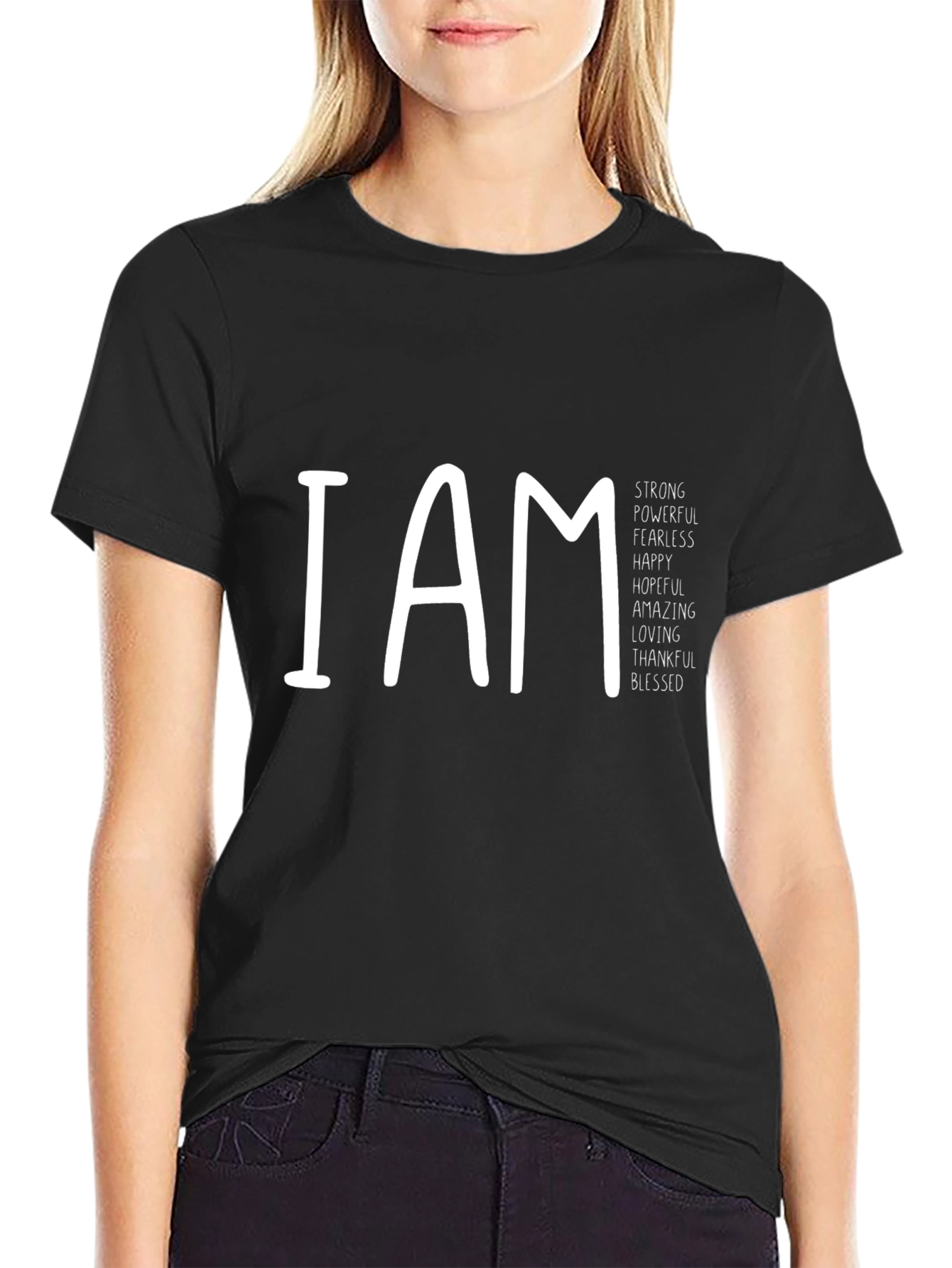 I AM Strong Positive Affirmation T-Shirt