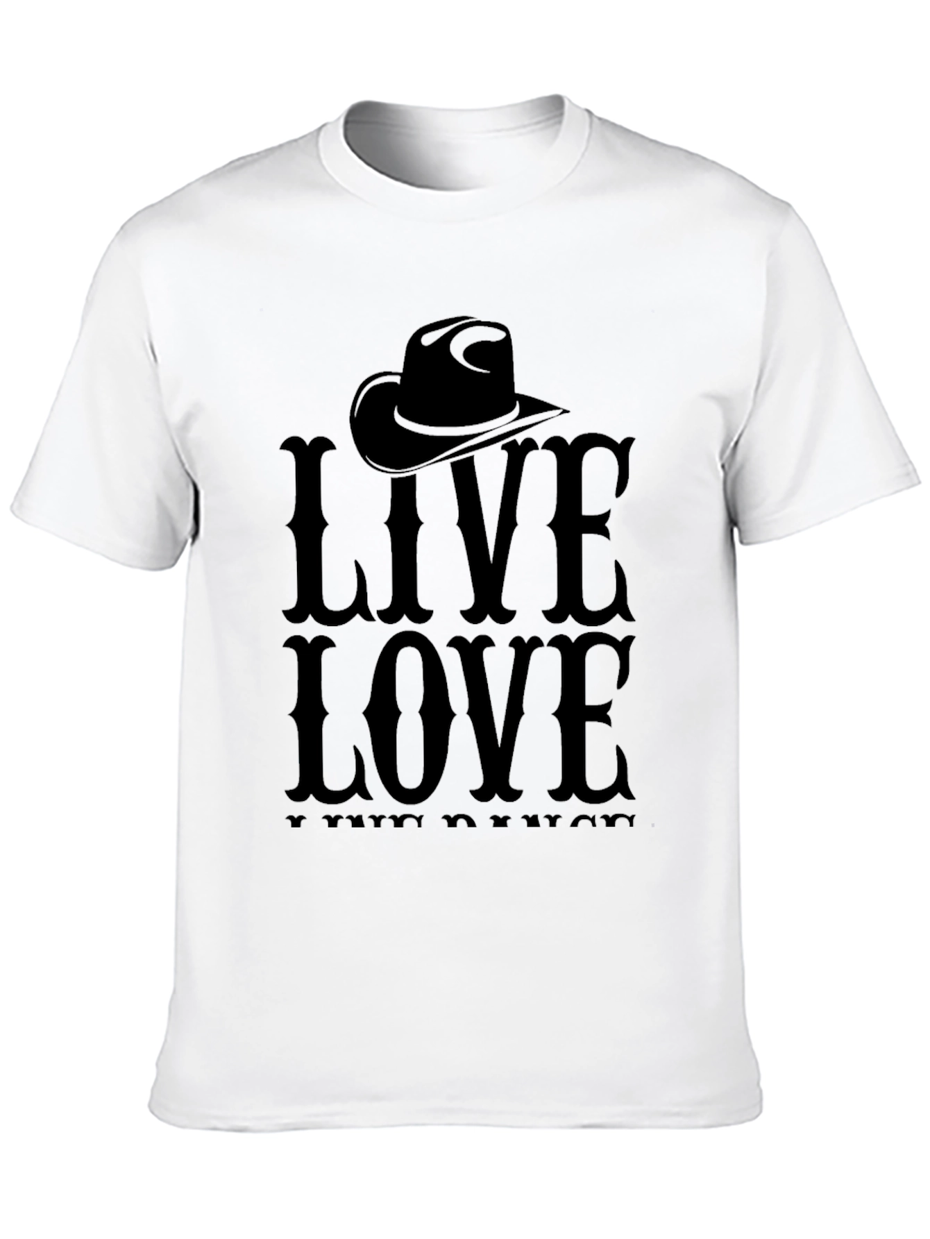 Live Love Country Western T-Shirt