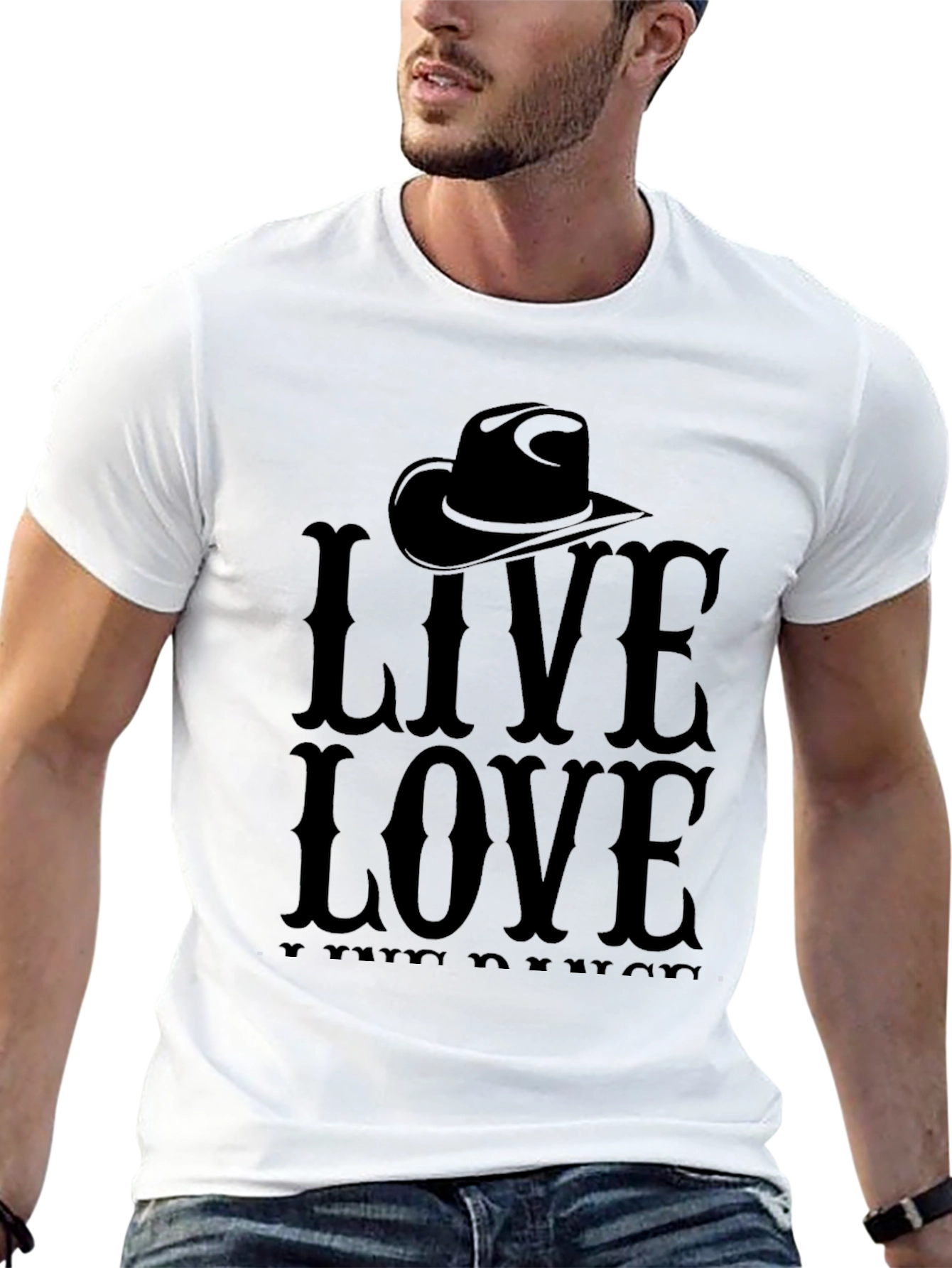 Live Love Country Western T-Shirt