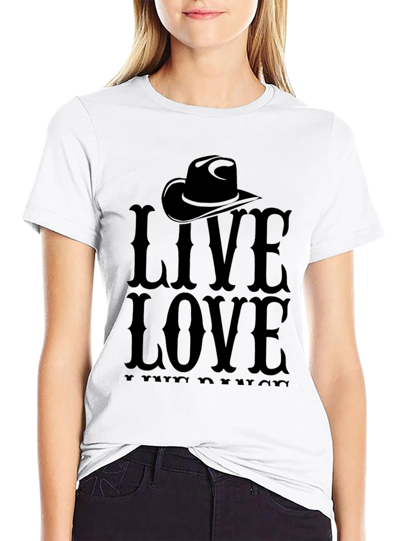 Live Love Country Western T-Shirt