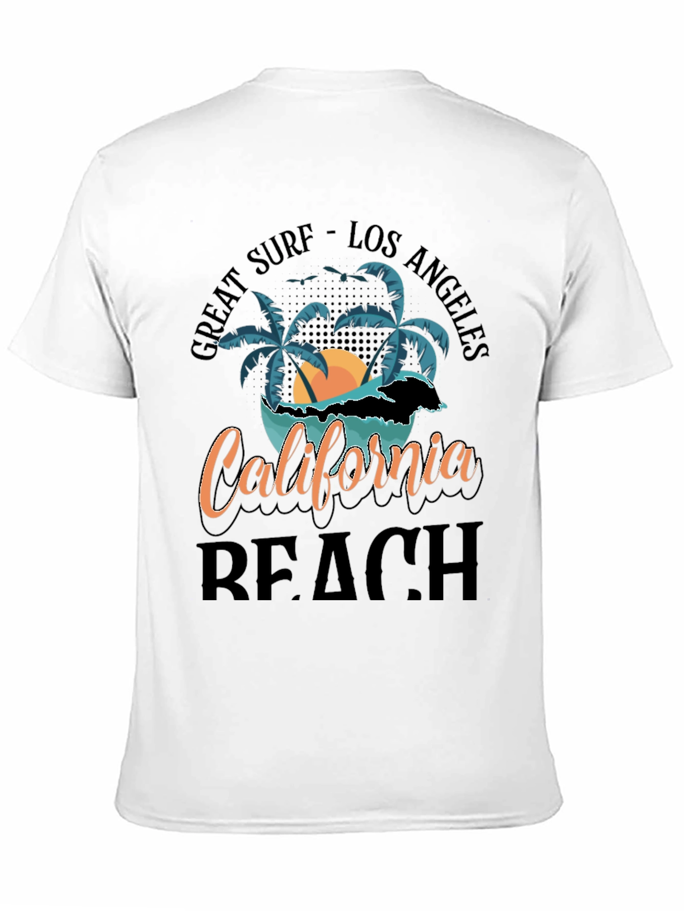 California Beach Graphic Tee