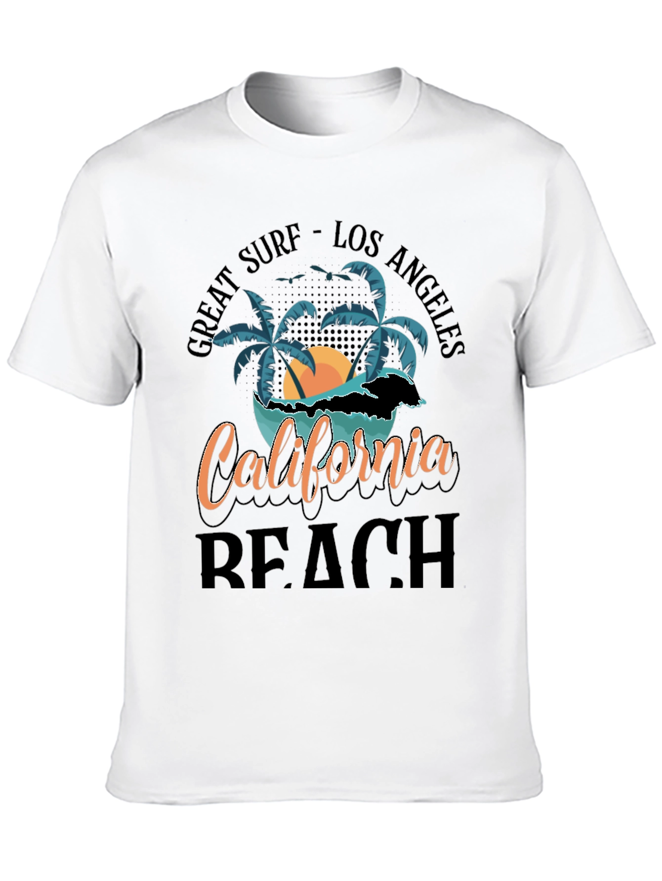 California Beach Graphic Tee
