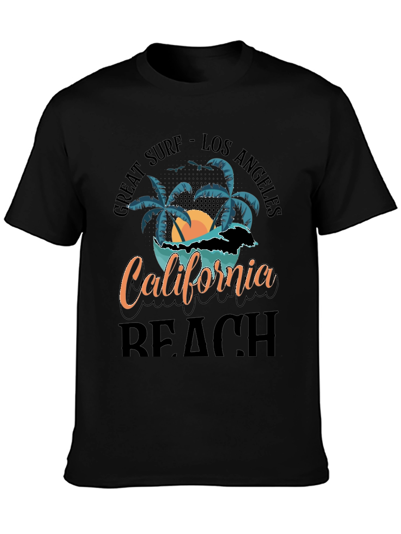 California Beach Graphic Tee