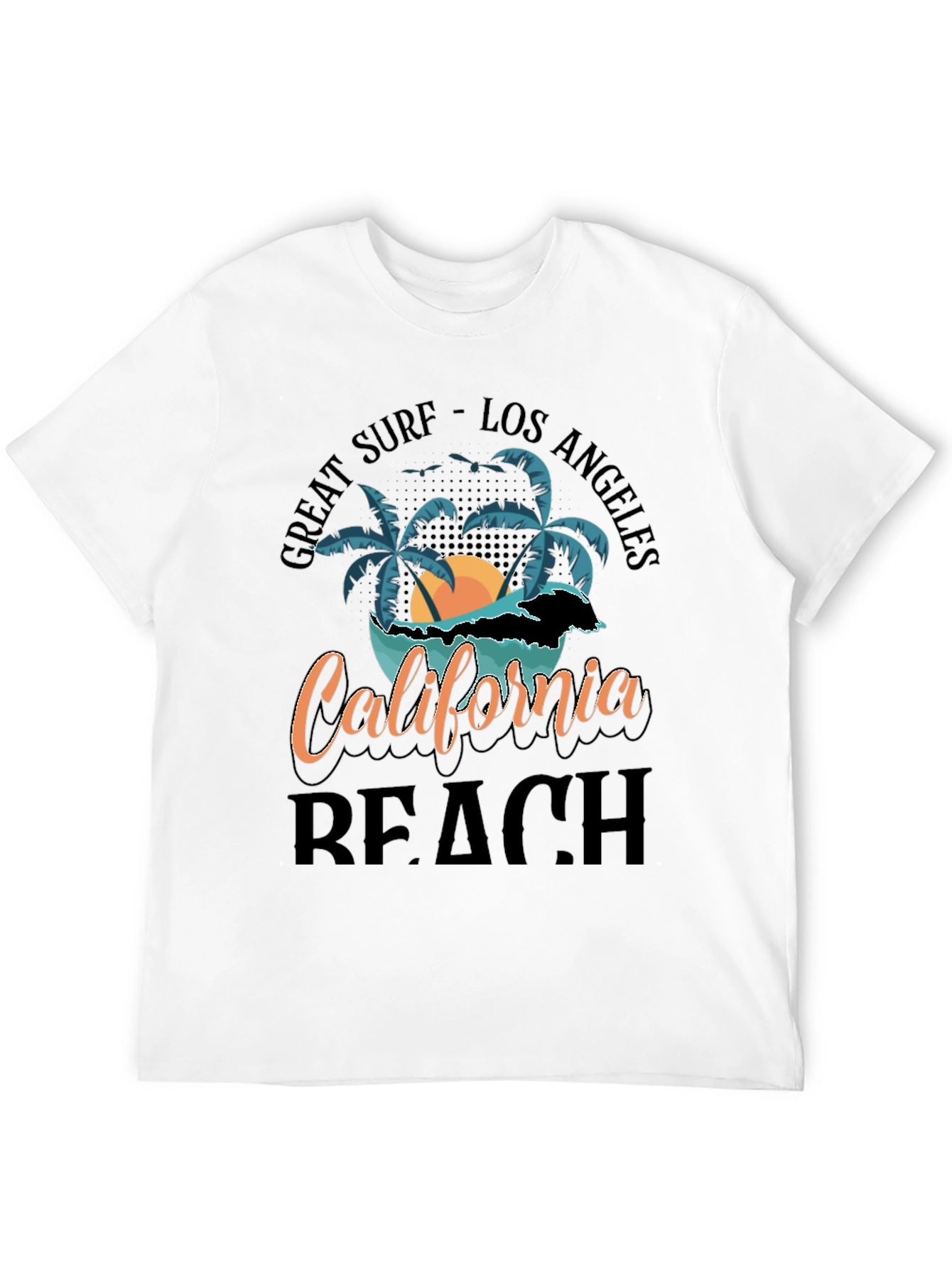 California Beach Graphic Tee