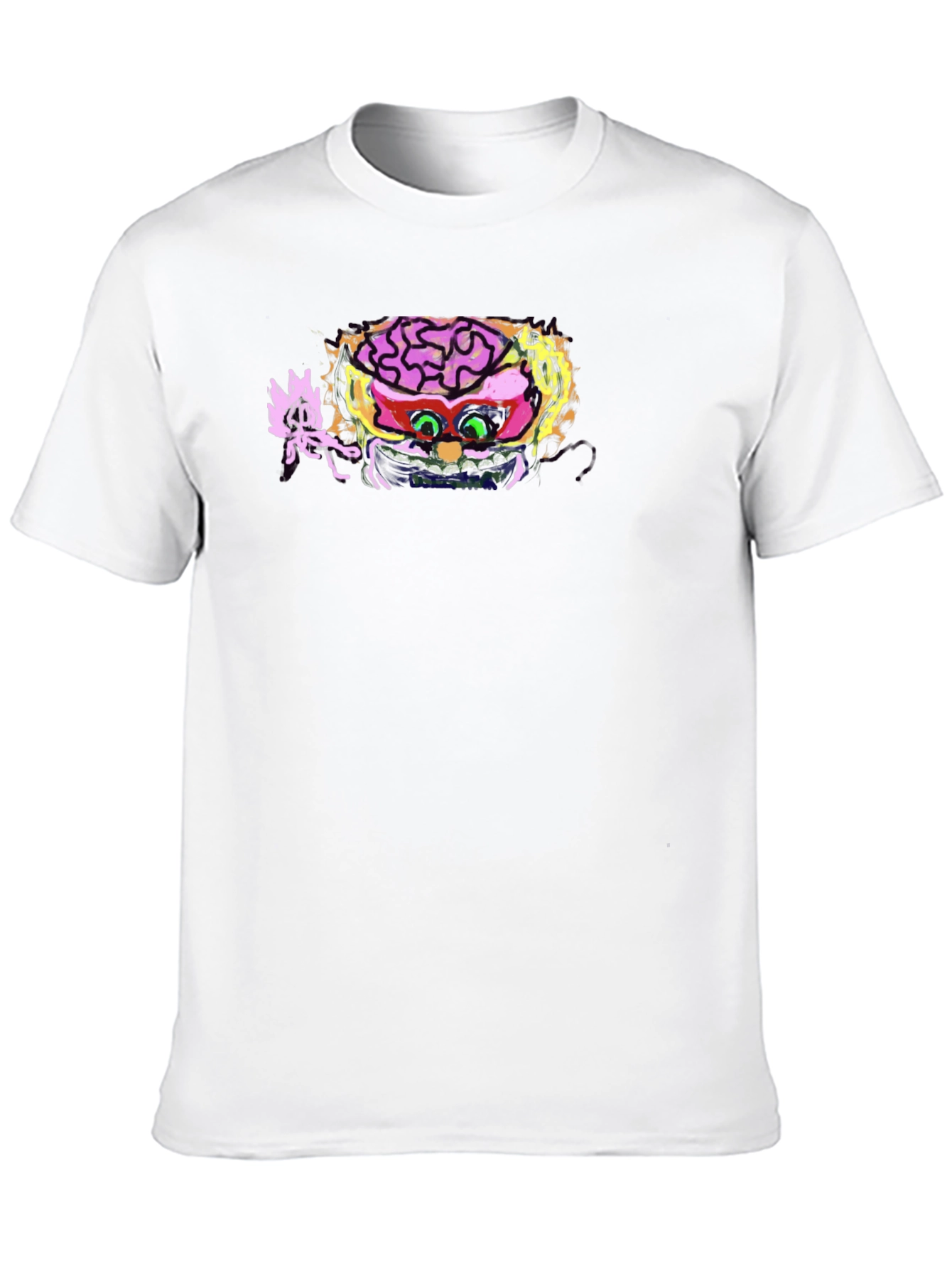 Brainiac Graphic Tee - Unique Mens Black T-Shirt