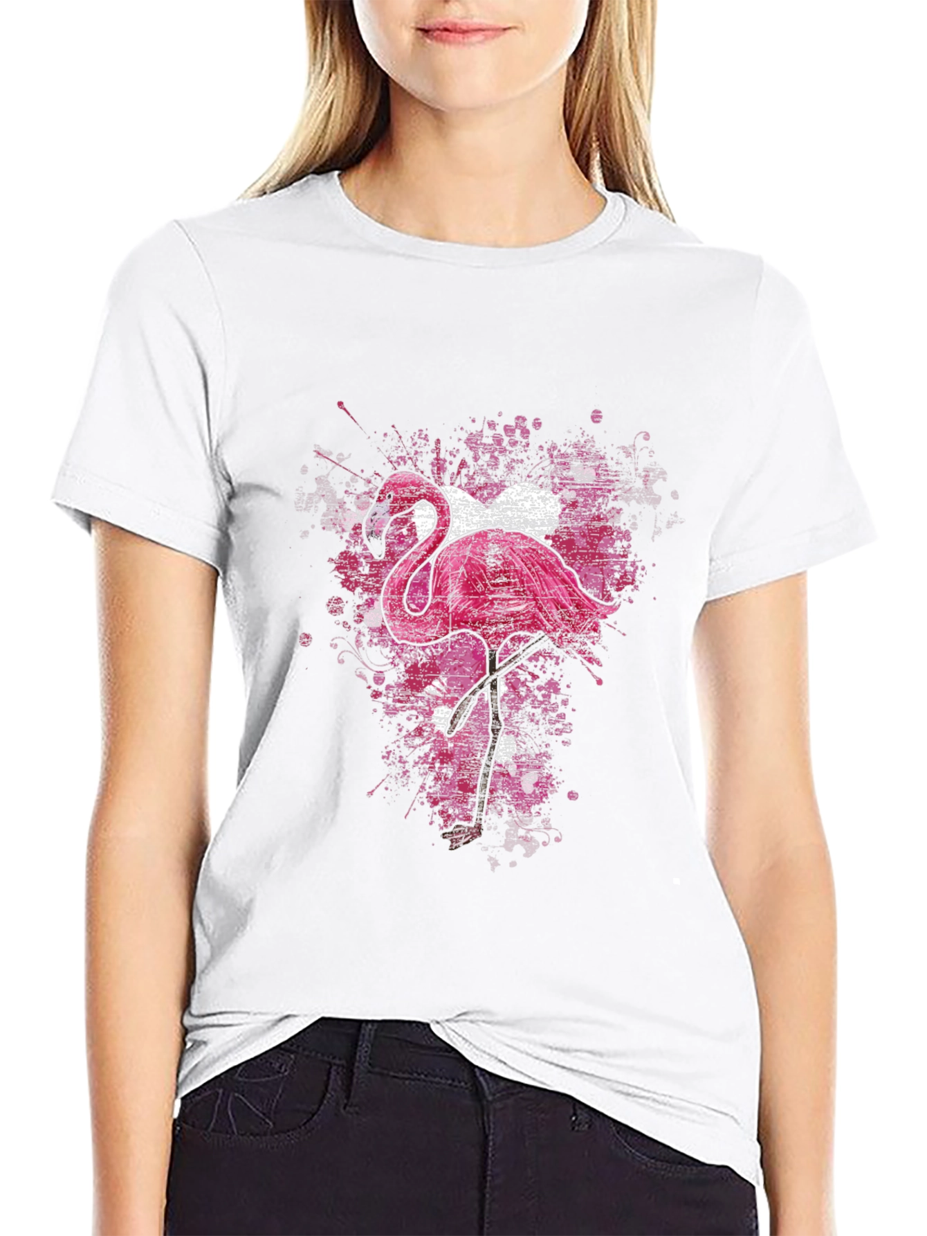Flamingo Graphic T-Shirt