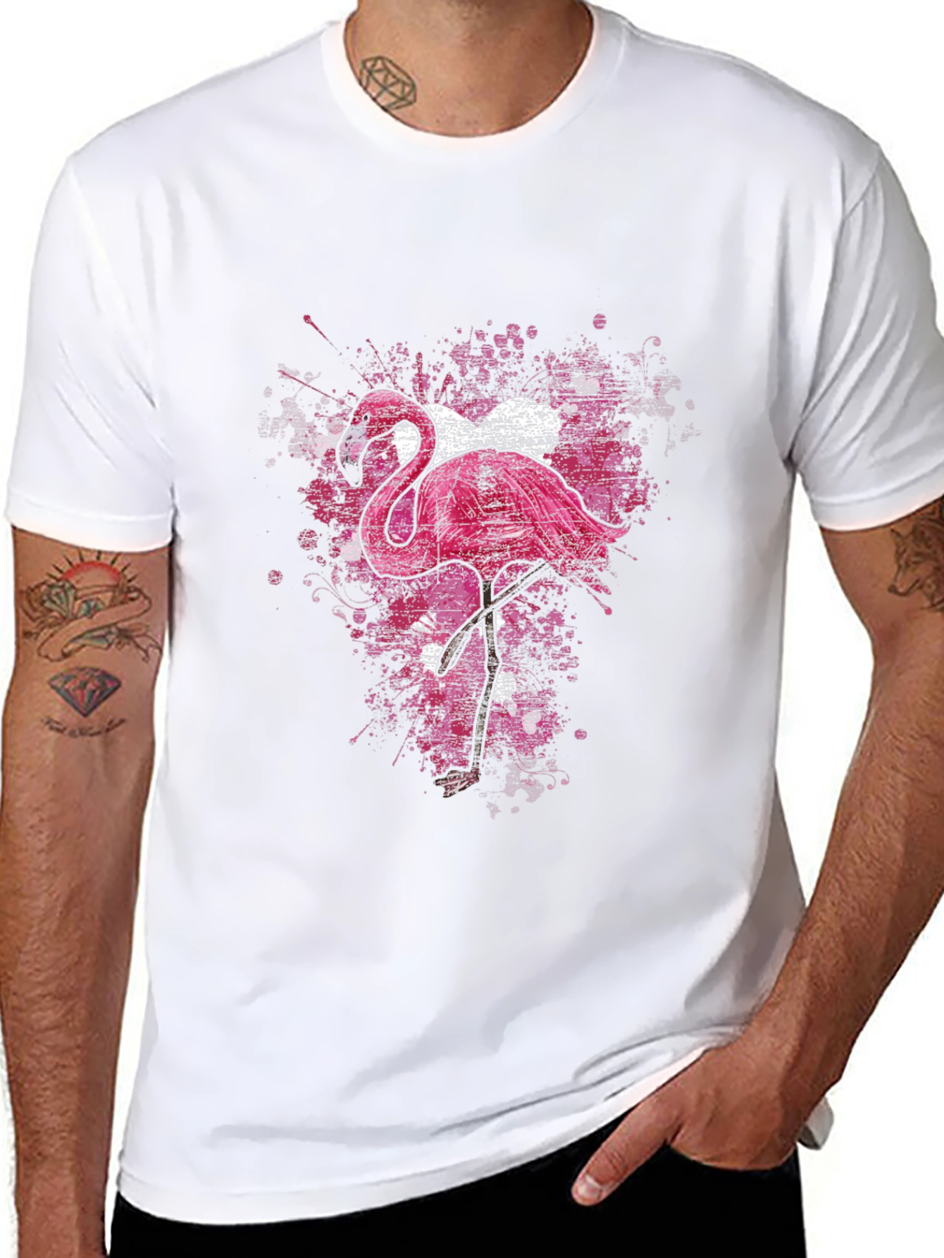 Flamingo Graphic T-Shirt
