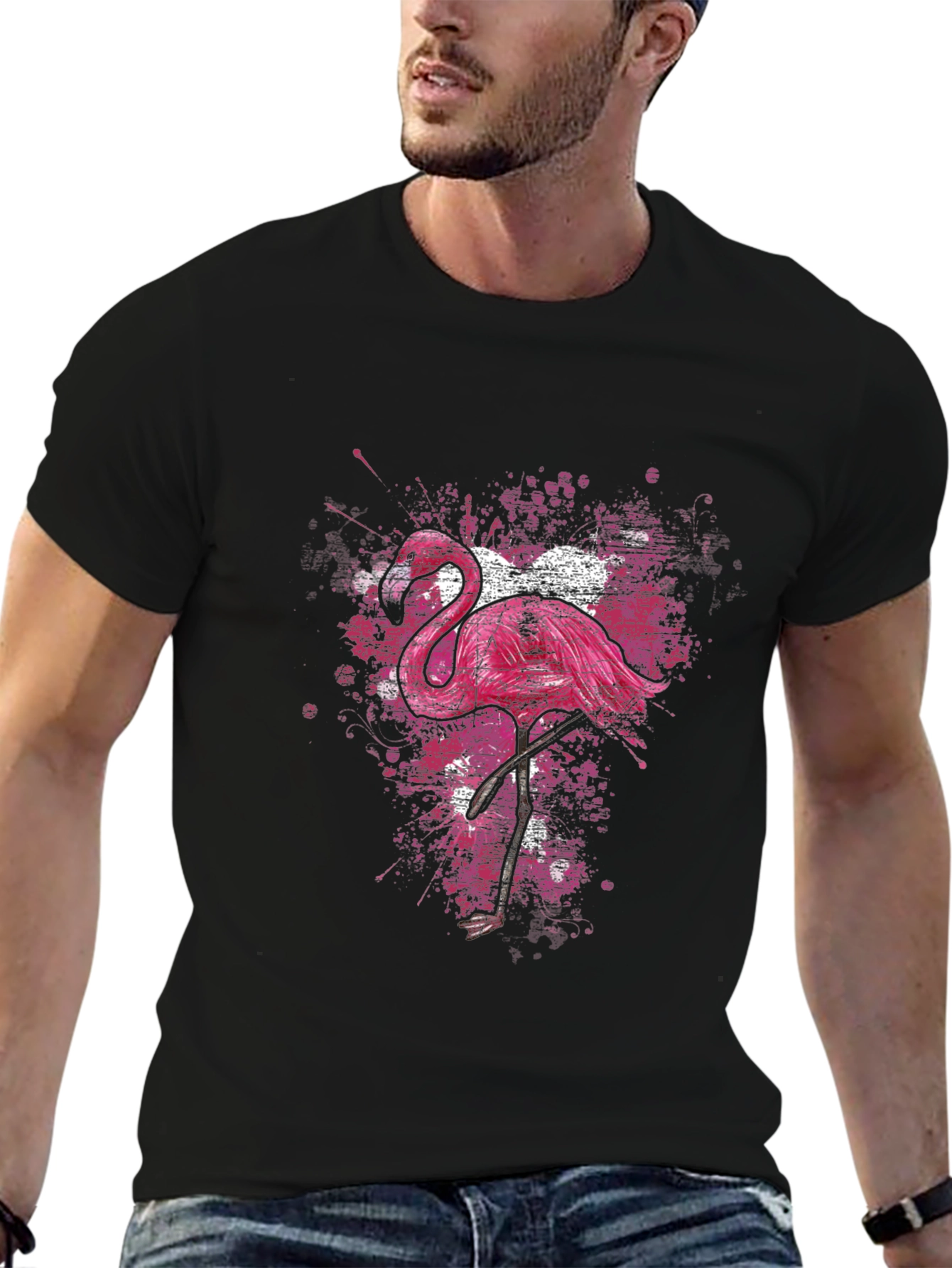 Flamingo Graphic T-Shirt