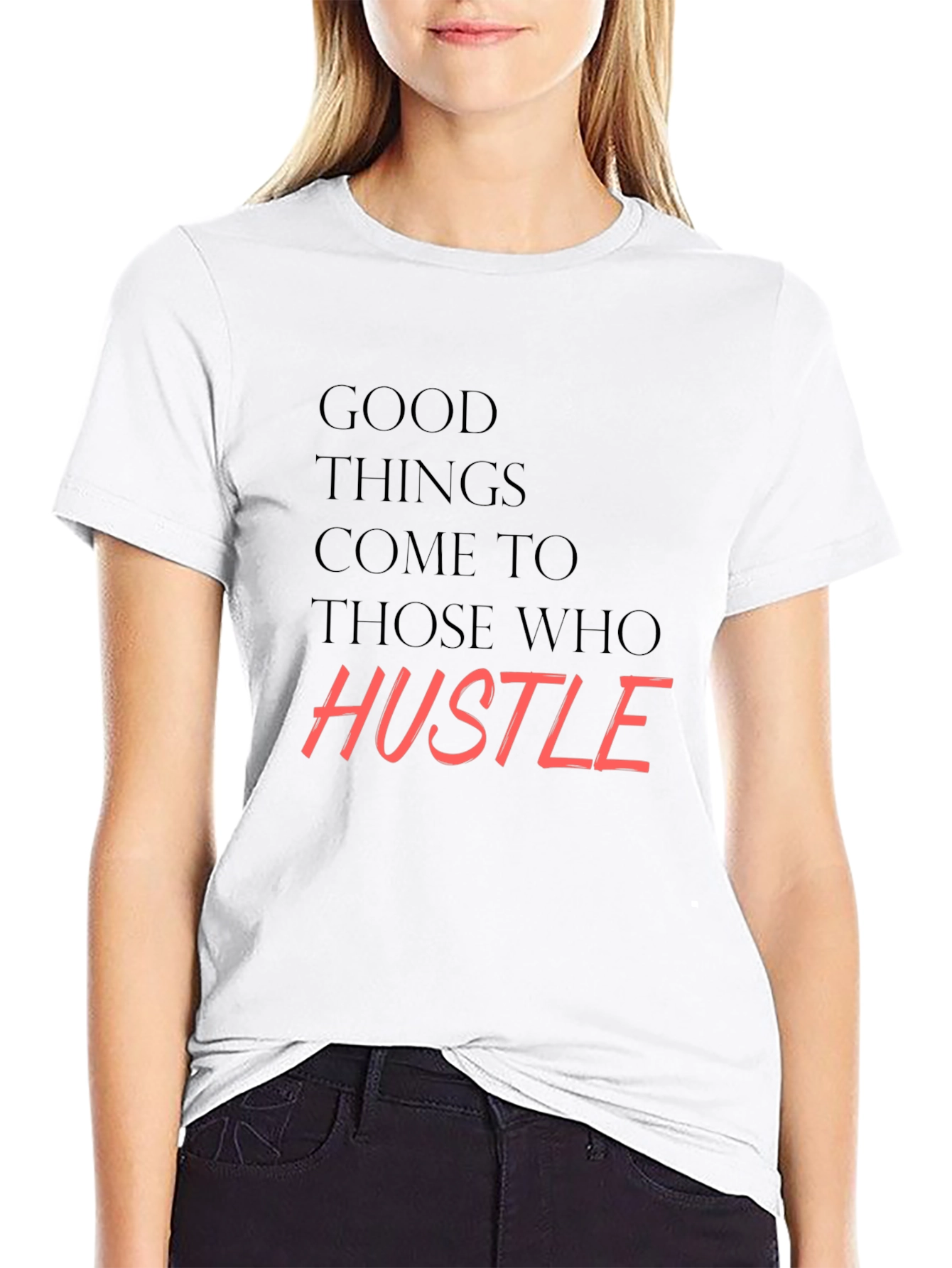 Hustle T-Shirt - Mens Motivational Graphic Tee