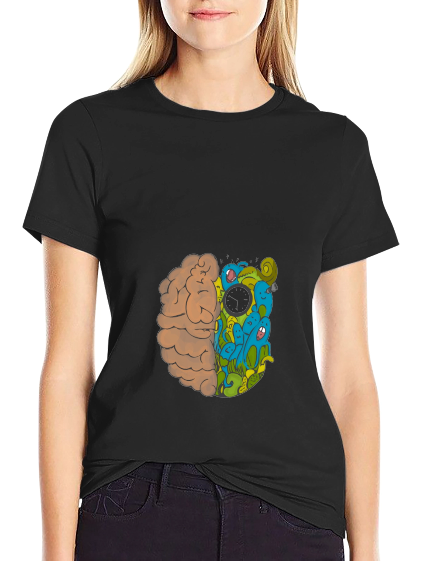 Brain Split T-Shirt - Art & Logic Tee