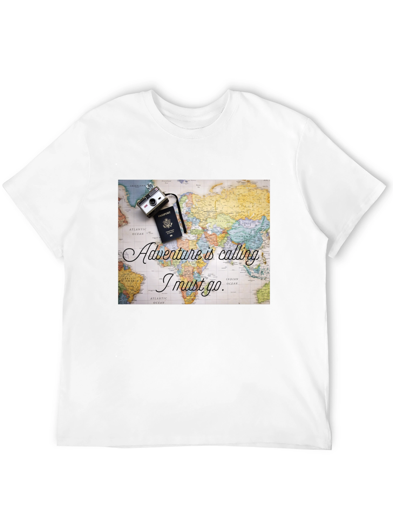 Adventure is Calling Travel T-Shirt