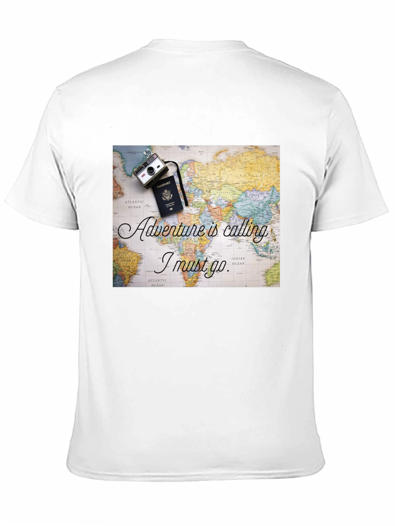 Adventure is Calling Travel T-Shirt