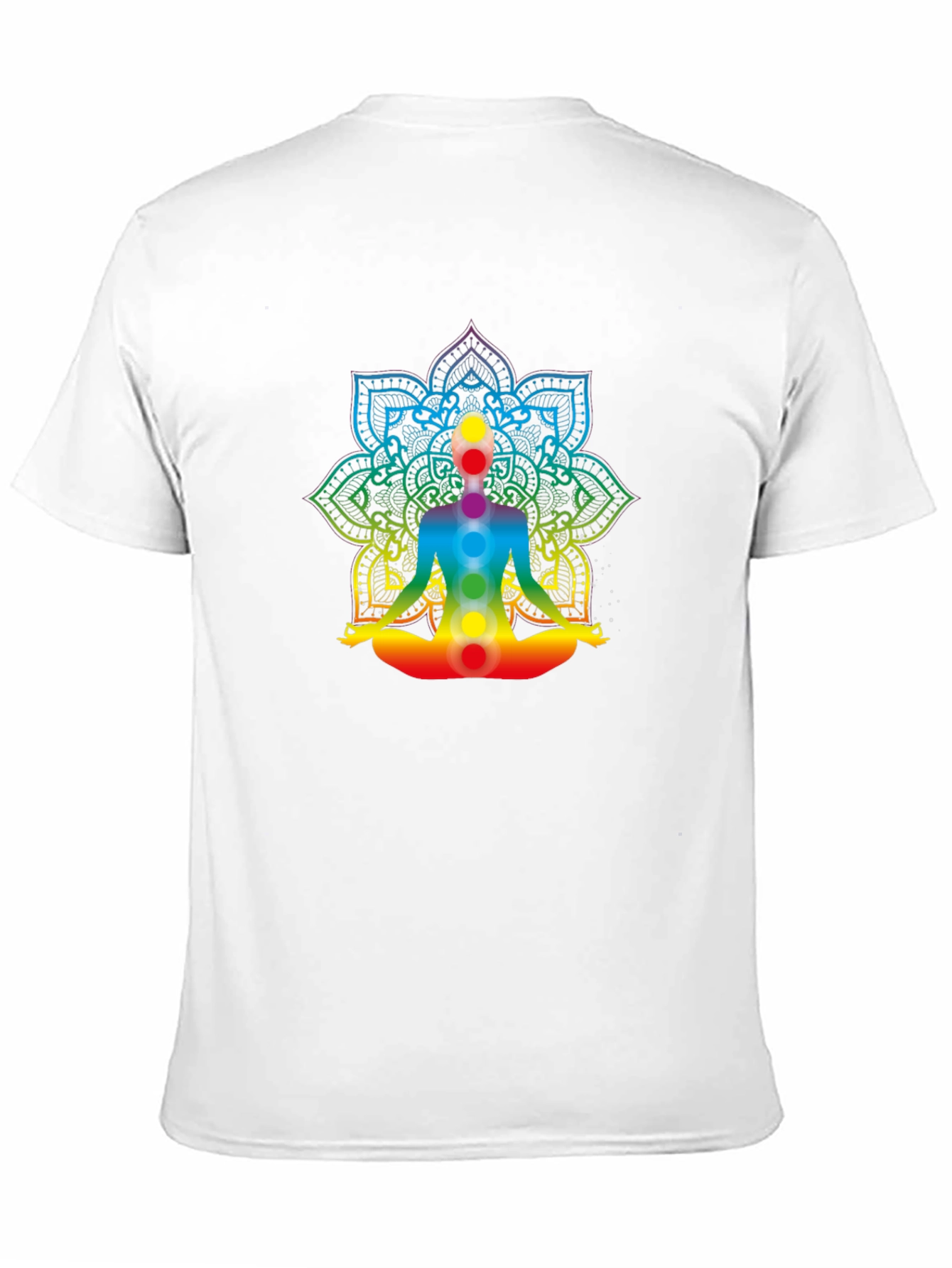 Chakra Meditation Graphic T-Shirt - Spiritual Tee
