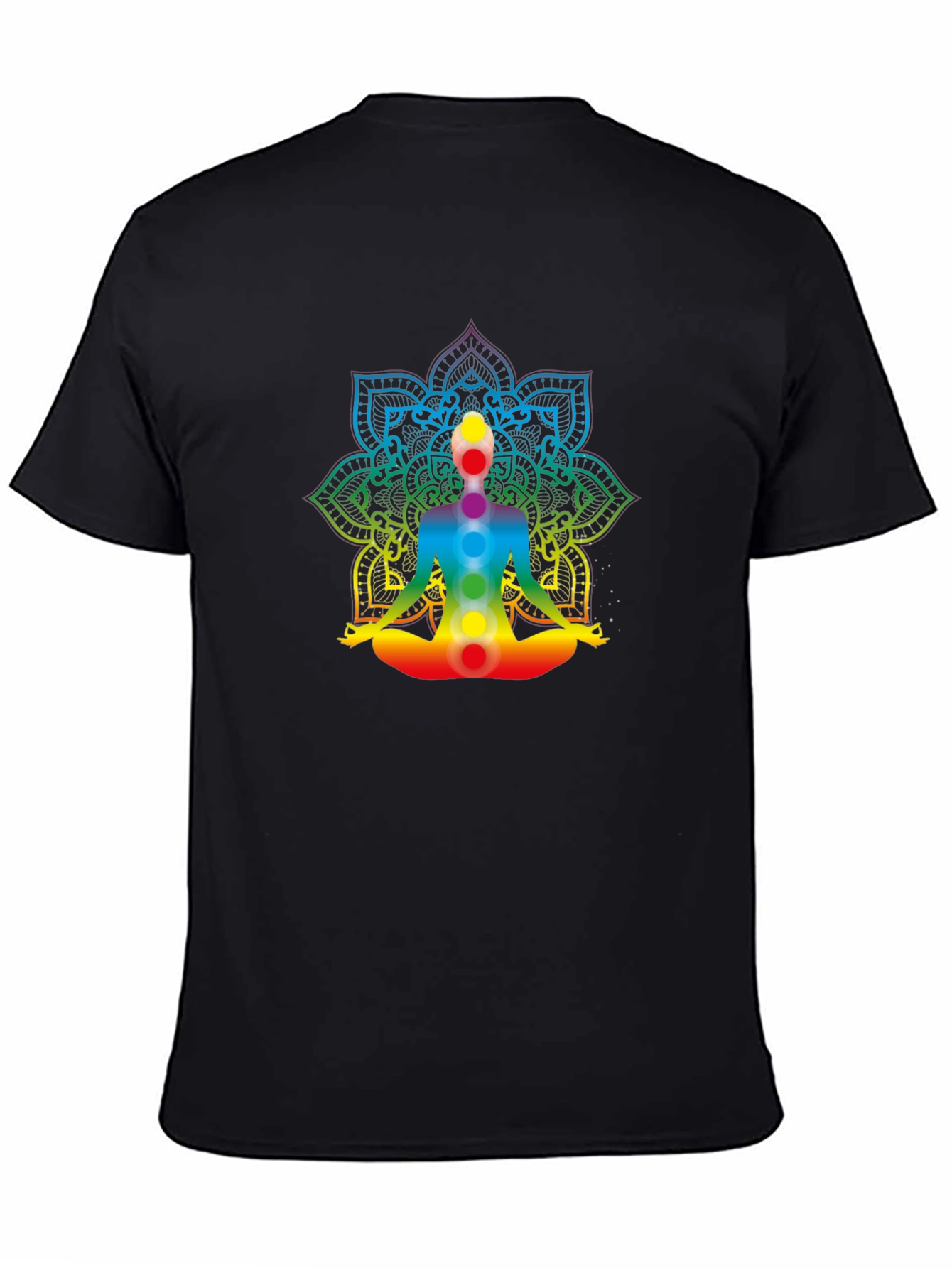 Chakra Meditation Graphic T-Shirt - Spiritual Tee