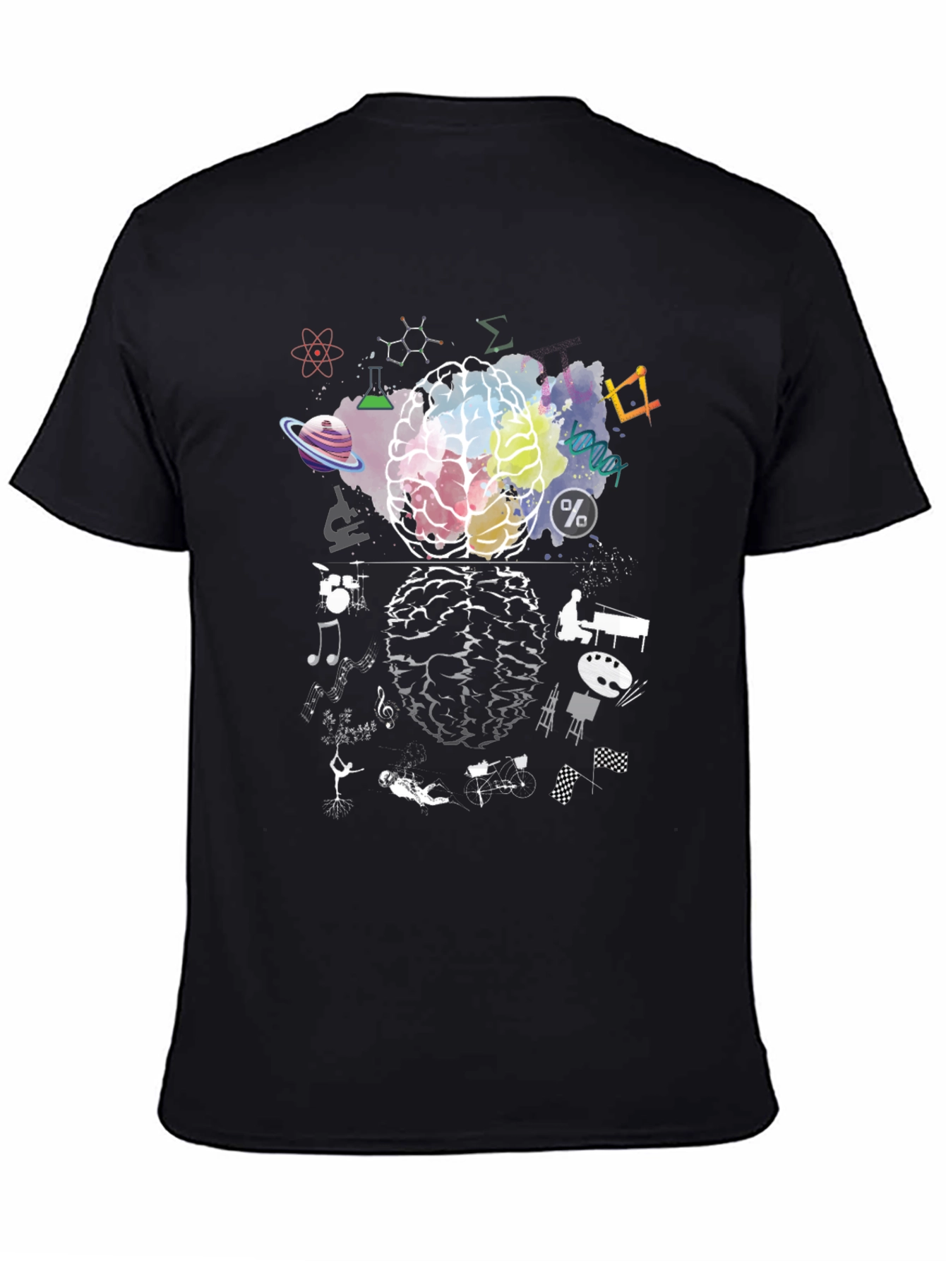 Creative Brain Graphic T-Shirt