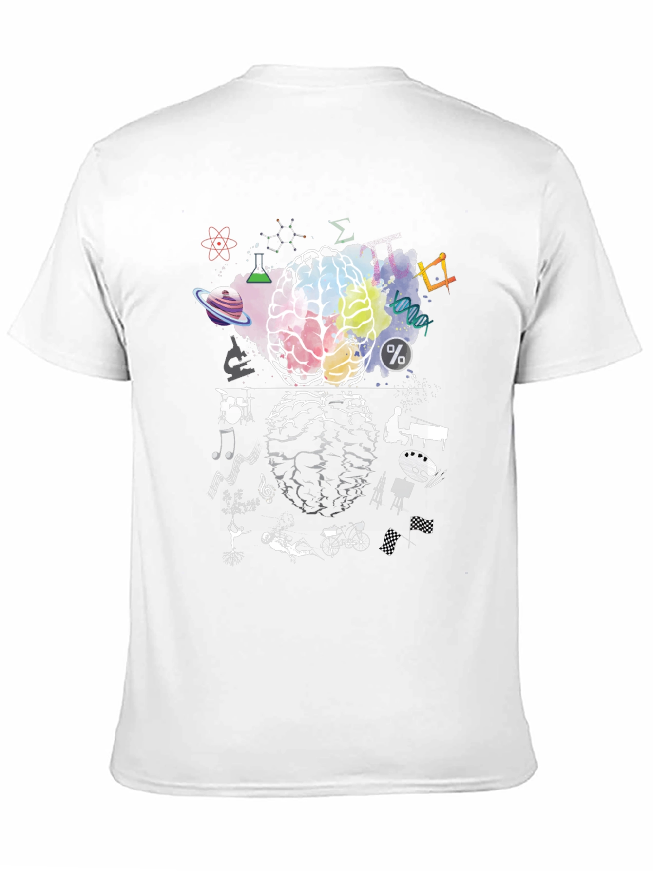 Creative Brain Graphic T-Shirt