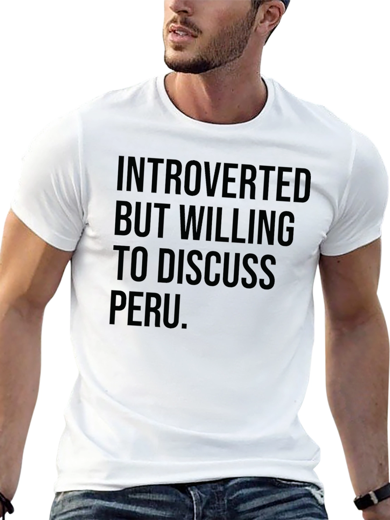 Introverted Peru Lover T-Shirt - Soft Cotton Tee