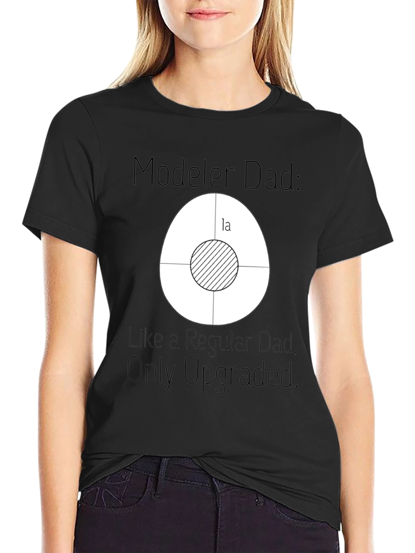 Modeler Dad T-Shirt - Upgraded Dad Style!