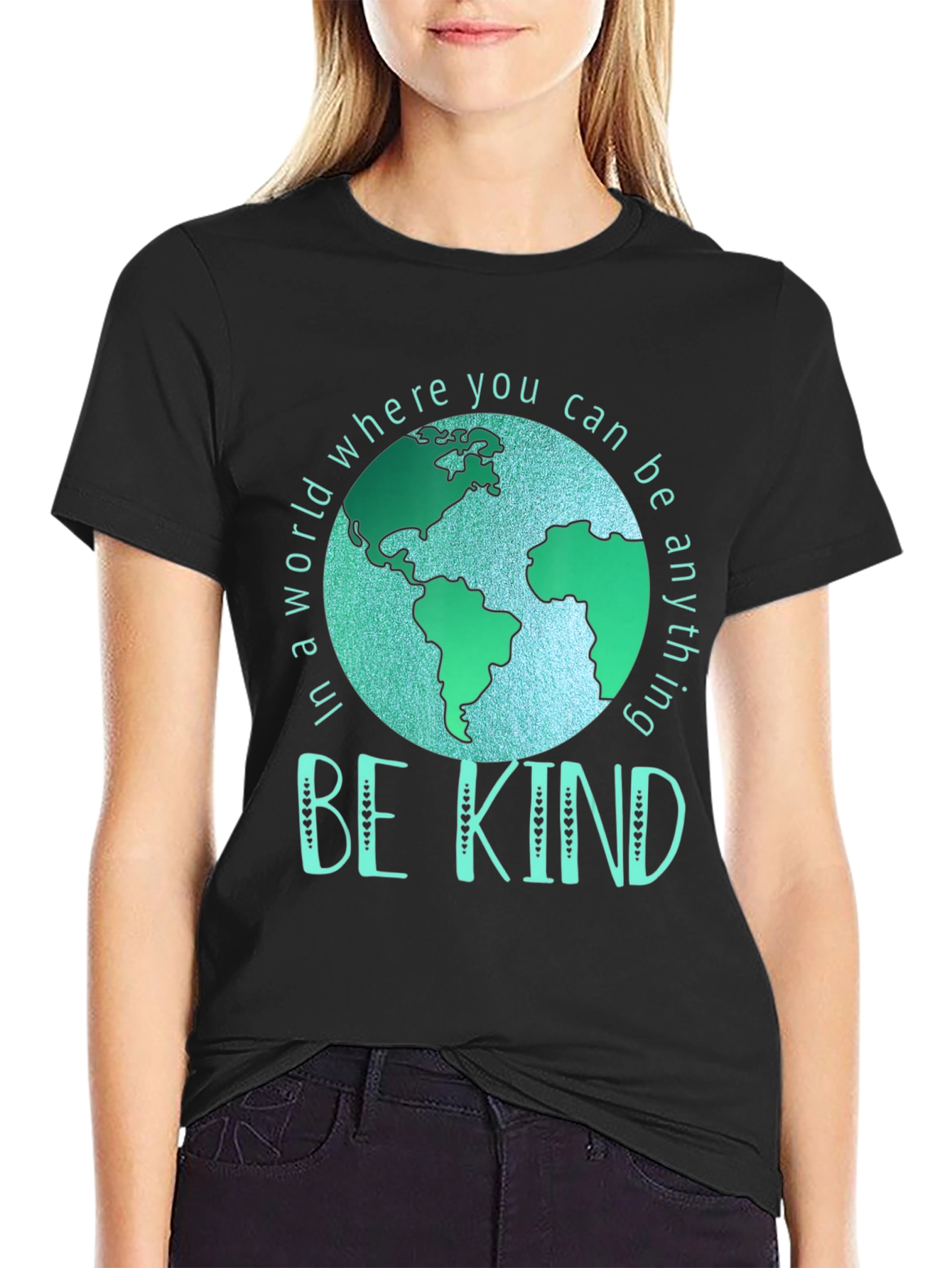 Be Kind World Graphic T-Shirt