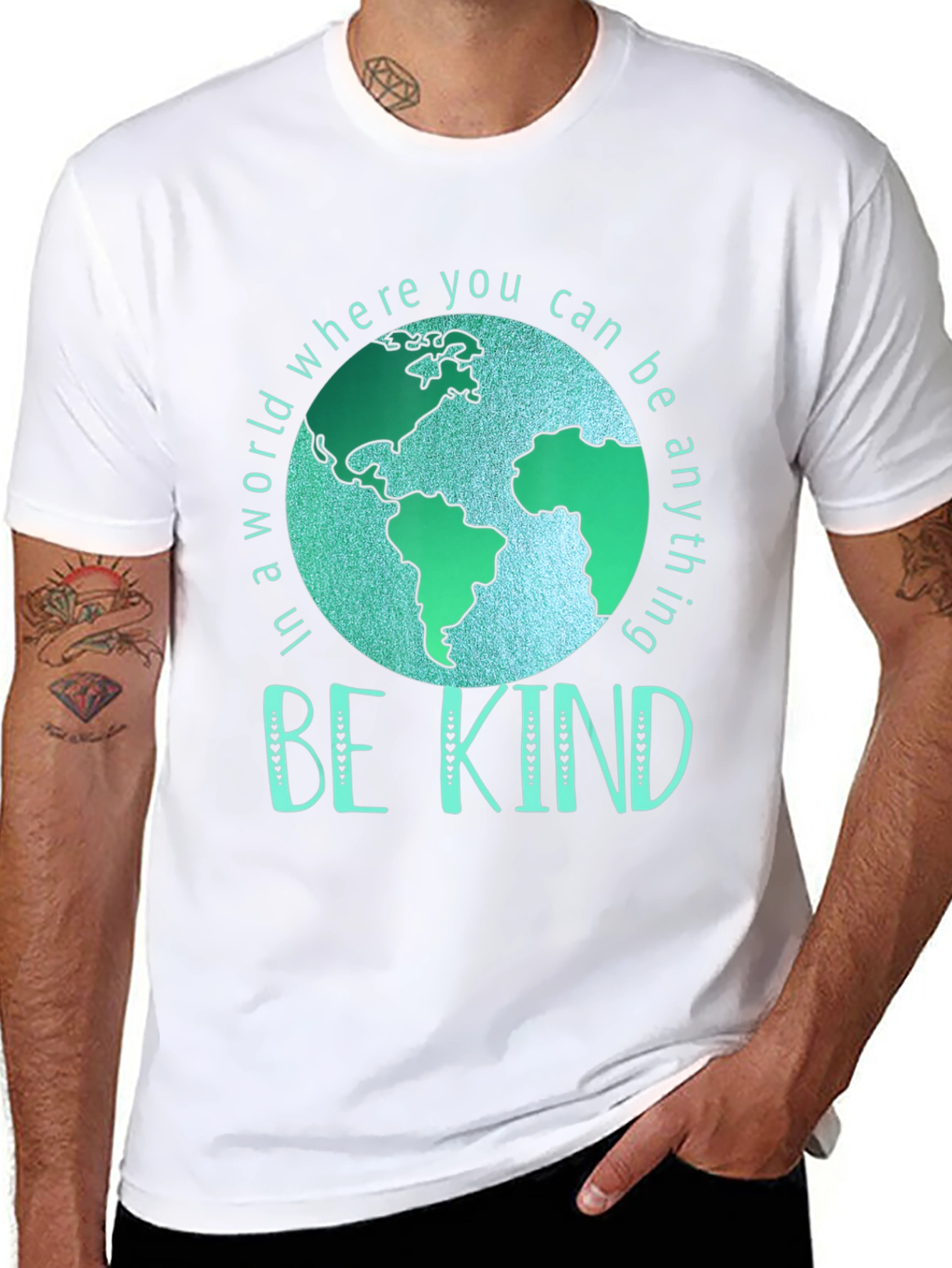 Be Kind World Graphic T-Shirt