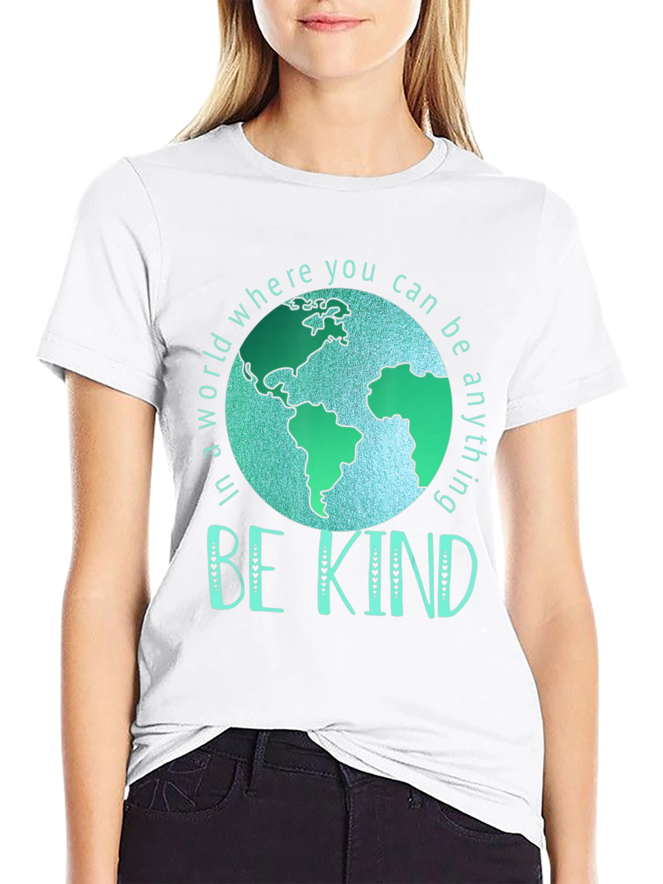 Be Kind World Graphic T-Shirt
