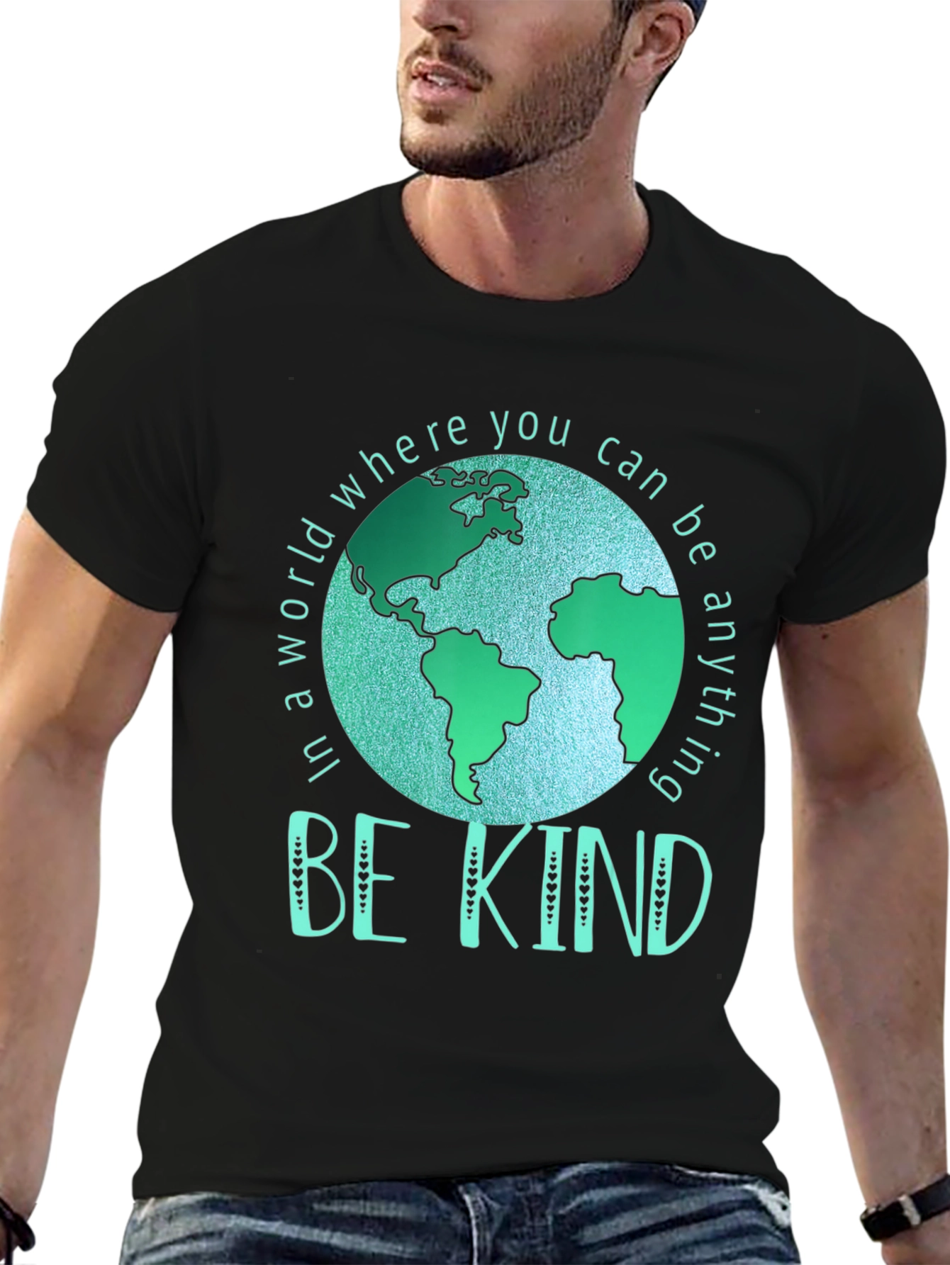 Be Kind World Graphic T-Shirt