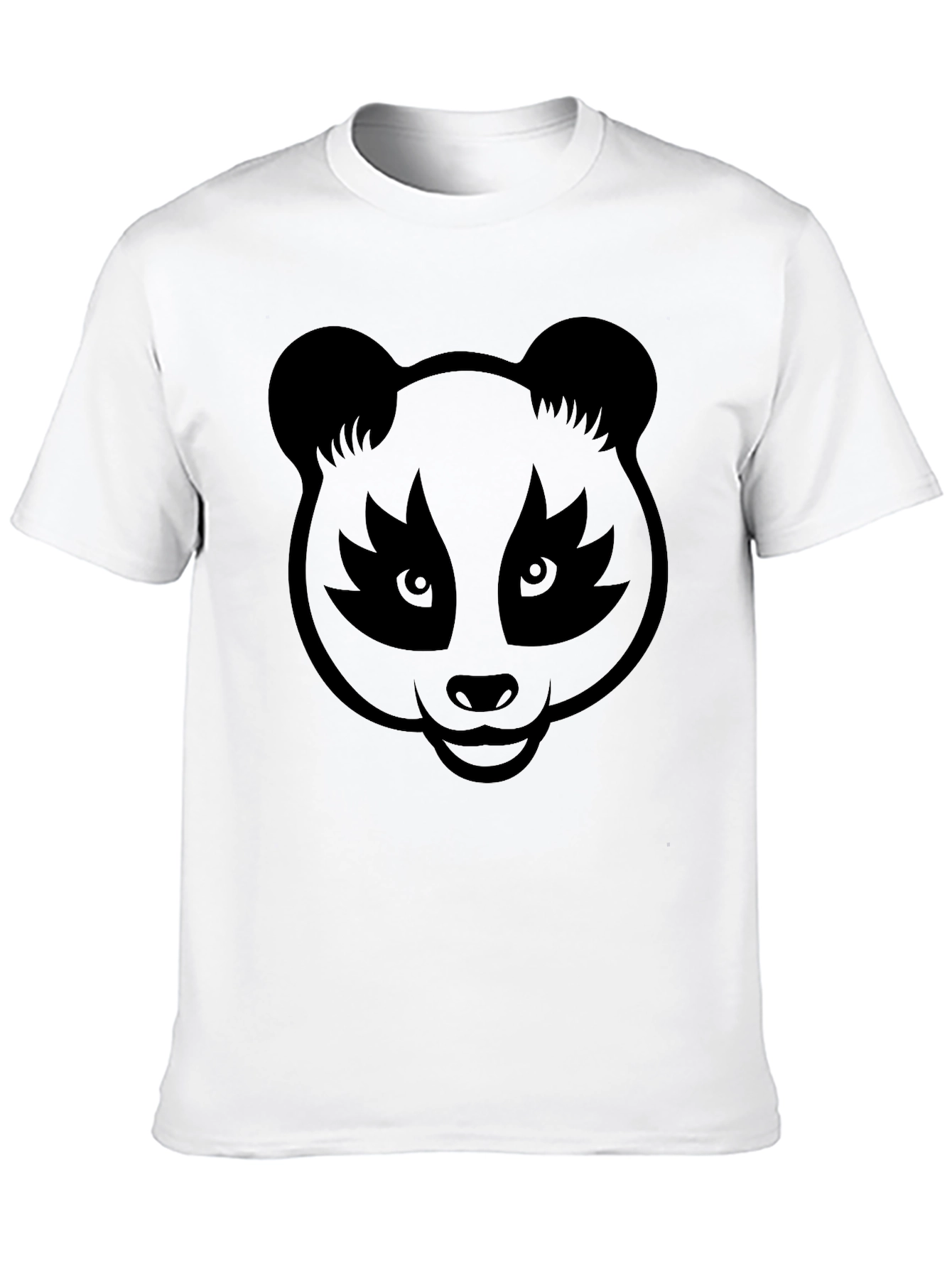 Cool Panda Graphic Black T-Shirt