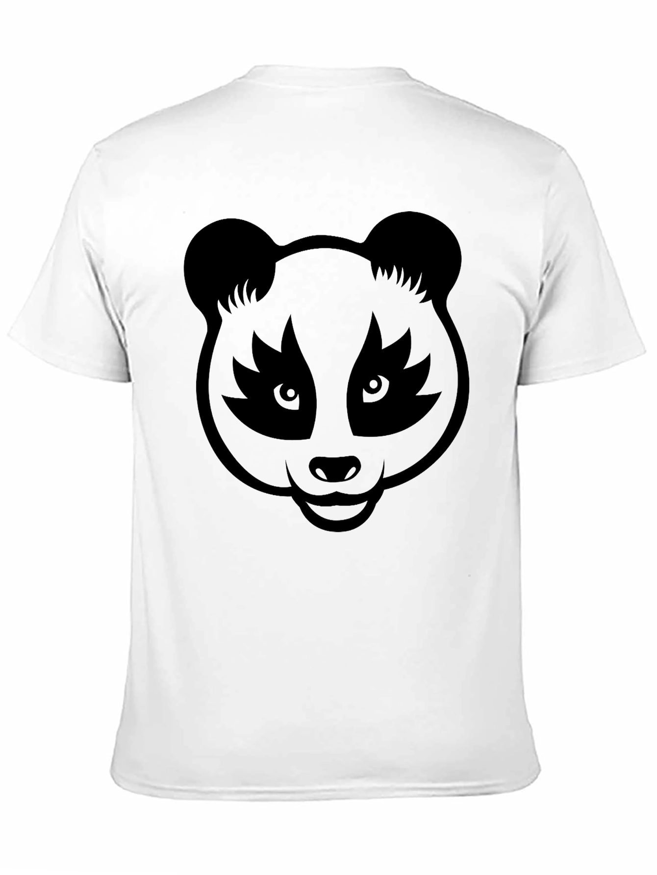 Cool Panda Graphic Black T-Shirt