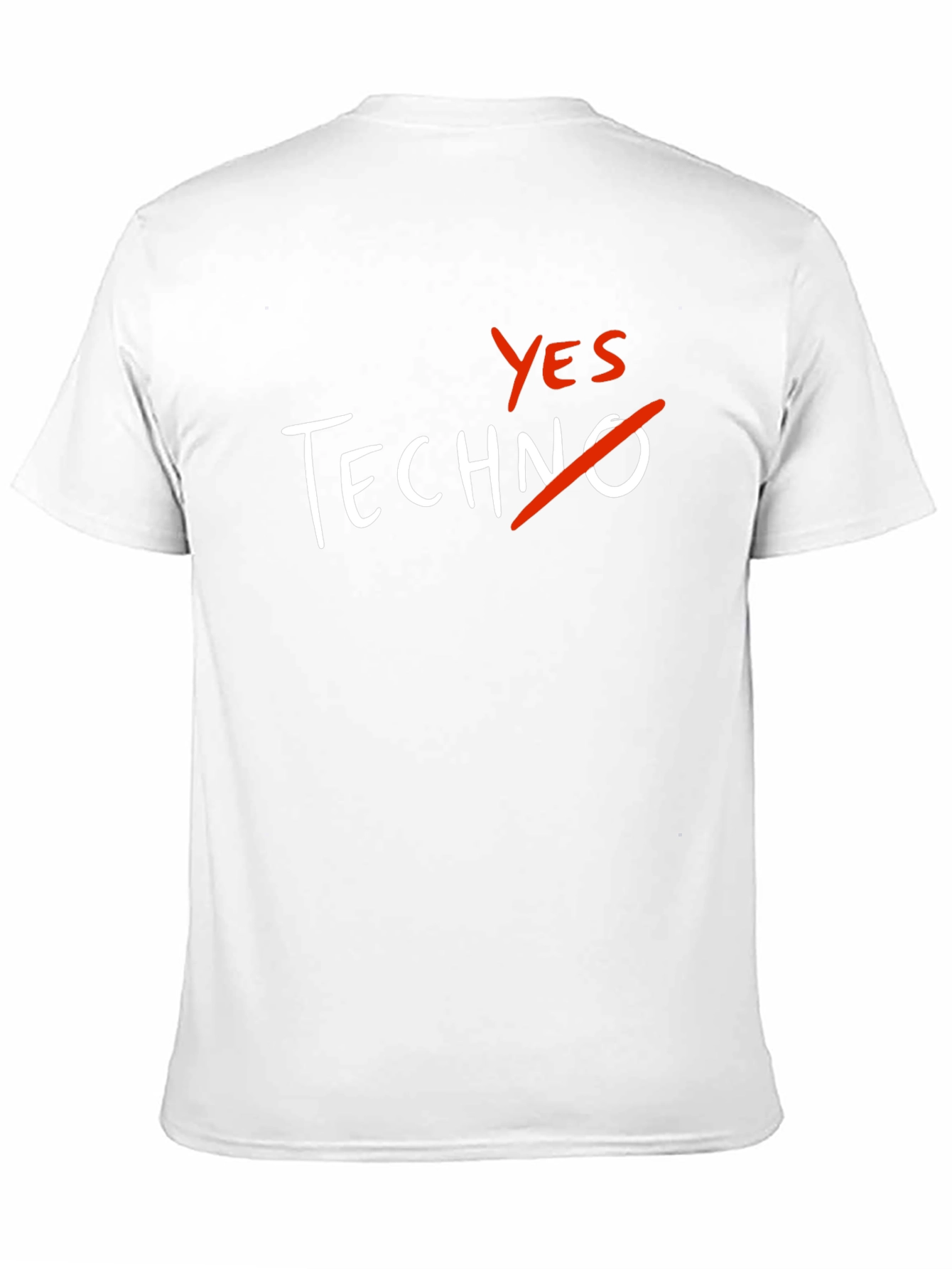 Yes Techno T-Shirt - Sarcastic Music Lover Tee