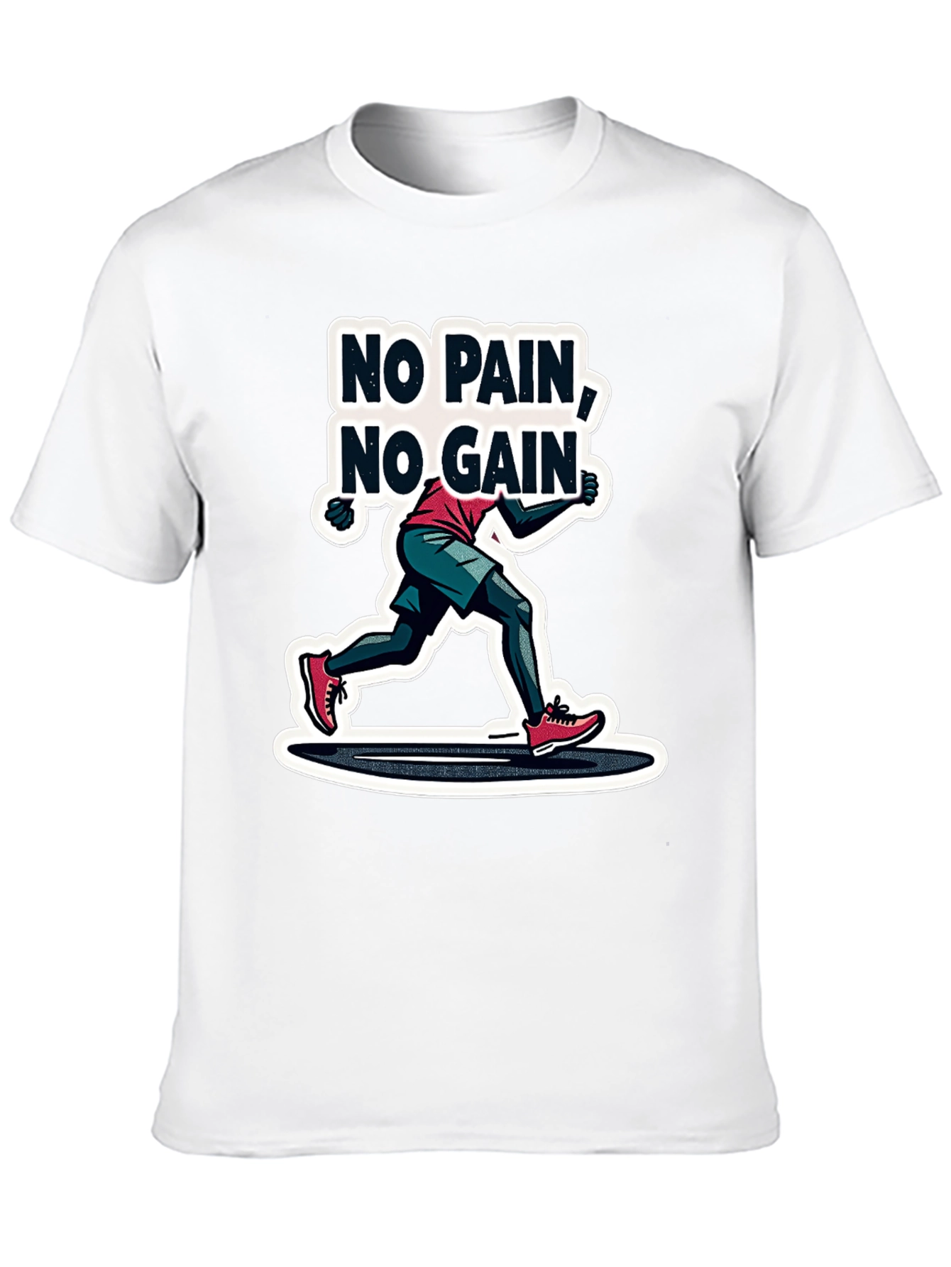 No Pain No Gain Graphic T-Shirt
