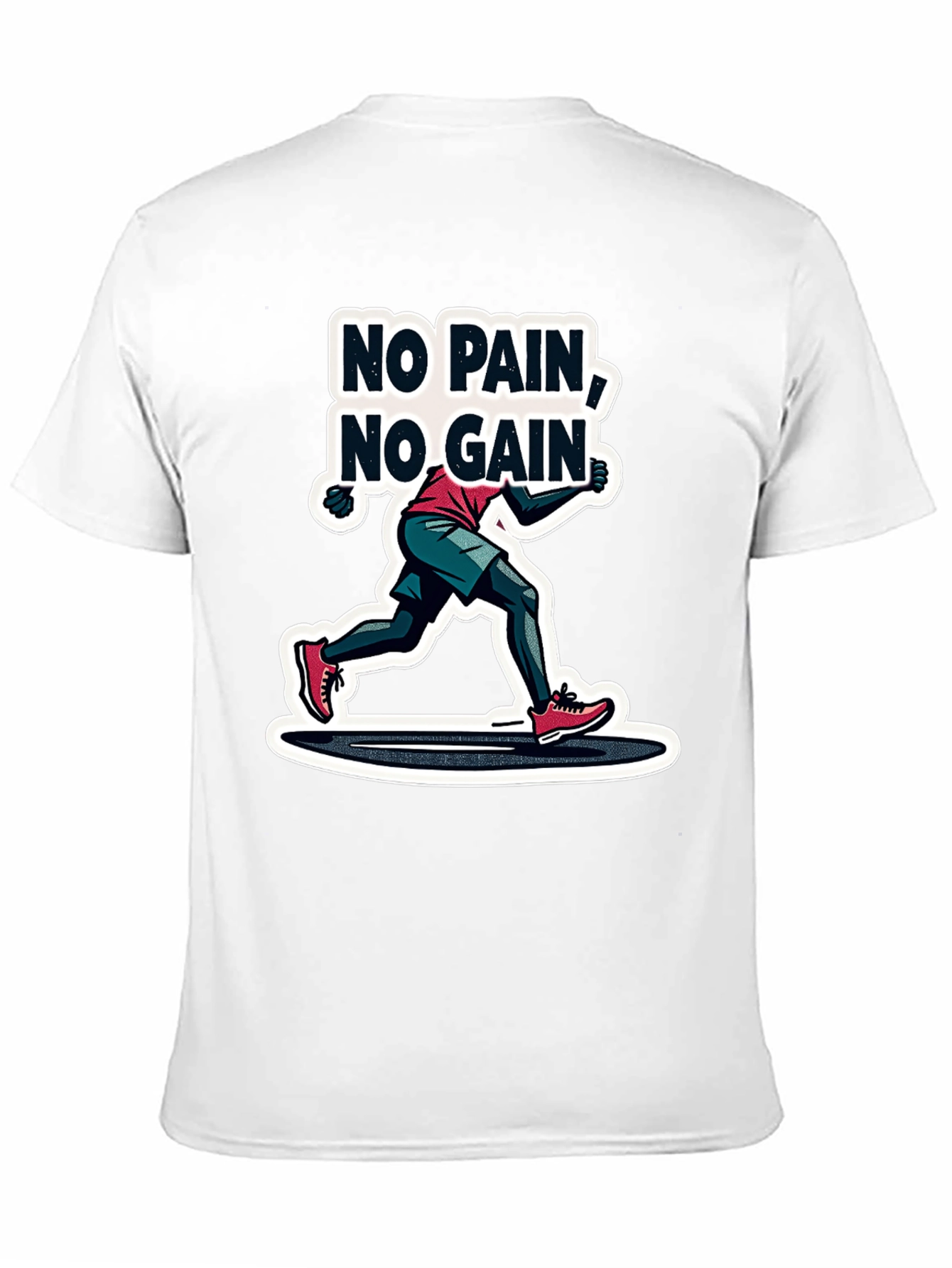 No Pain No Gain Graphic T-Shirt