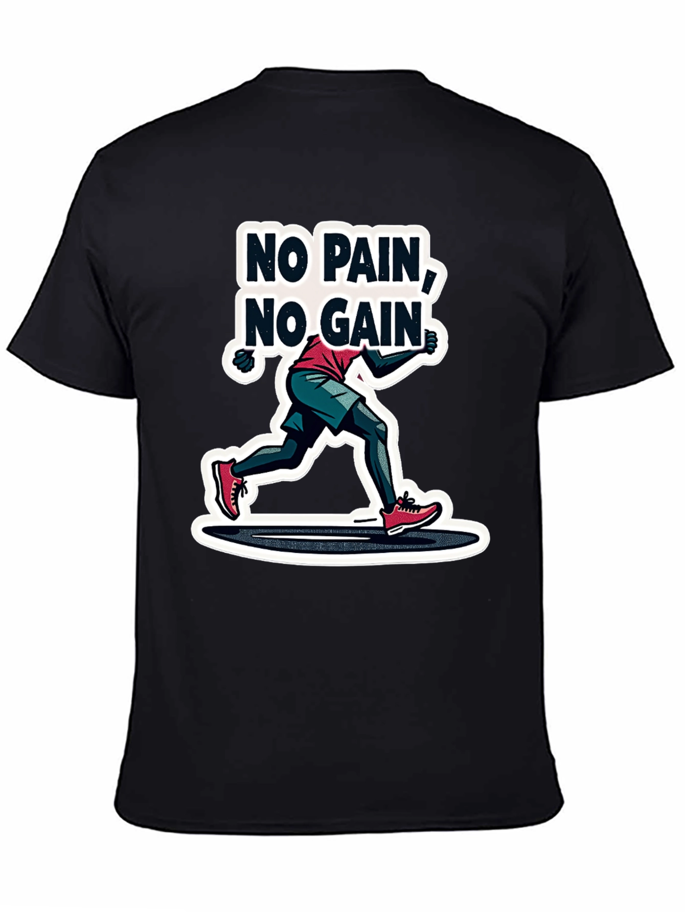 No Pain No Gain Graphic T-Shirt