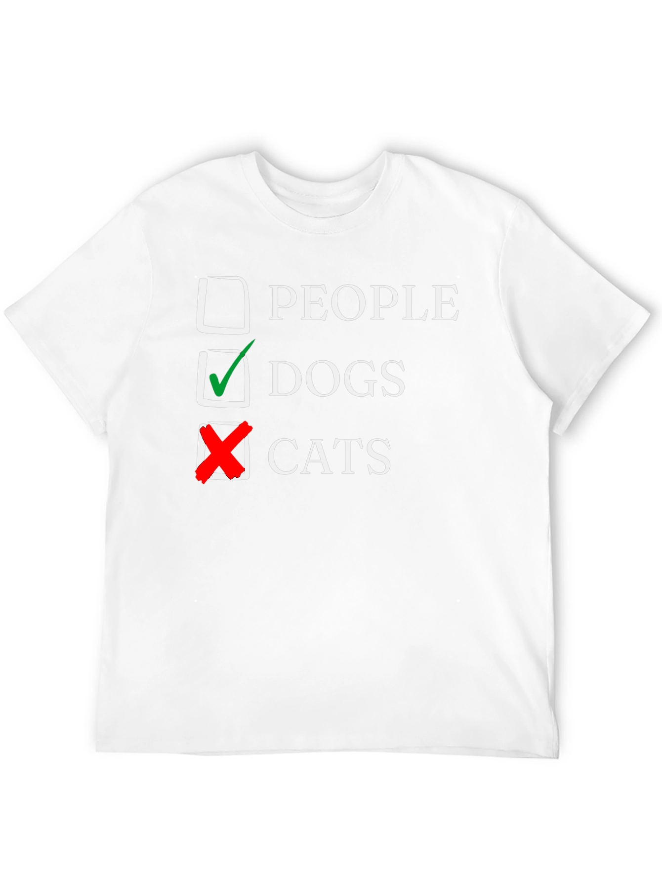 Dogs Over People & Cats T-Shirt