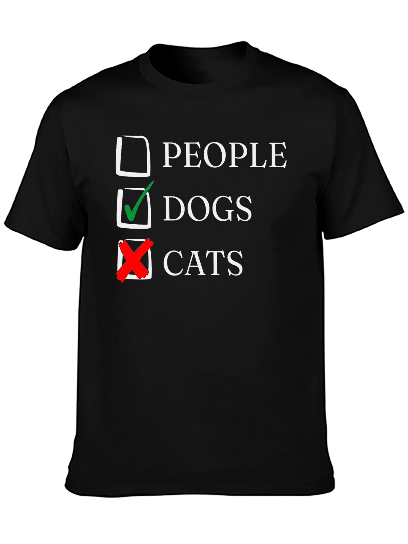 Dogs Over People & Cats T-Shirt