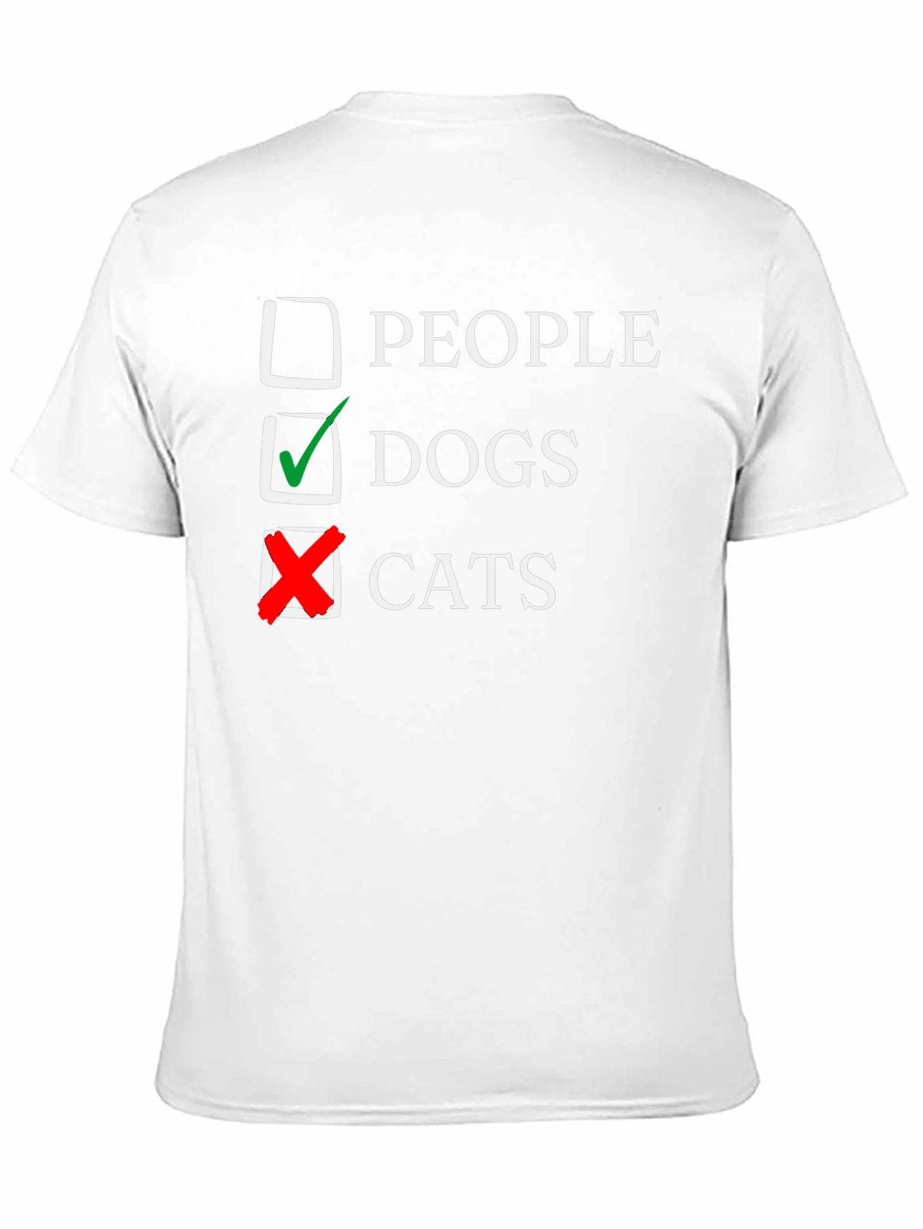 Dogs Over People & Cats T-Shirt