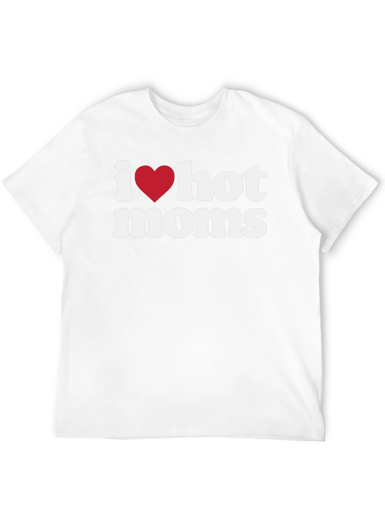 I Heart Hot Moms Graphic Tee